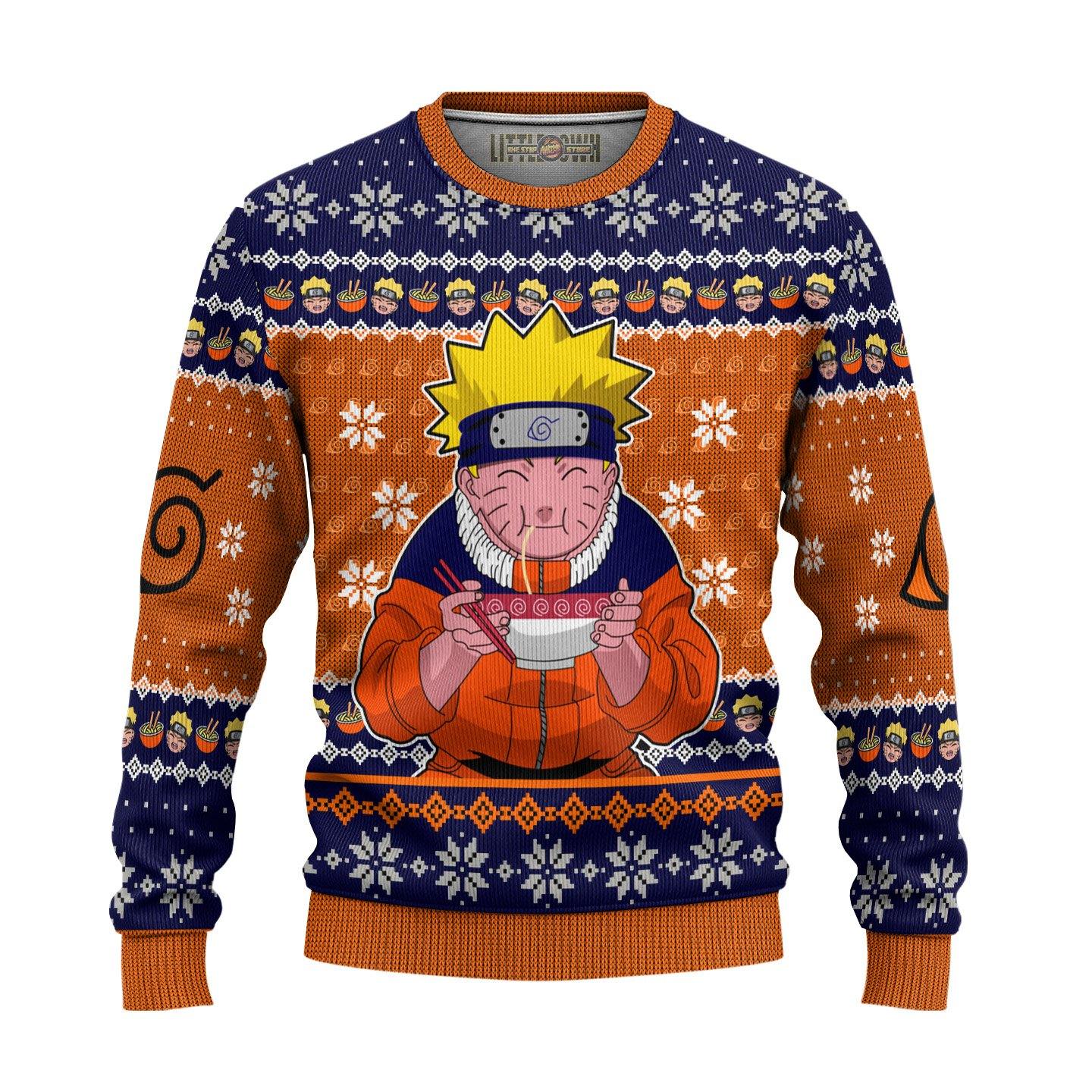 Dragon Ball Anime Ugly Christmas Sweater Red Characters New Design