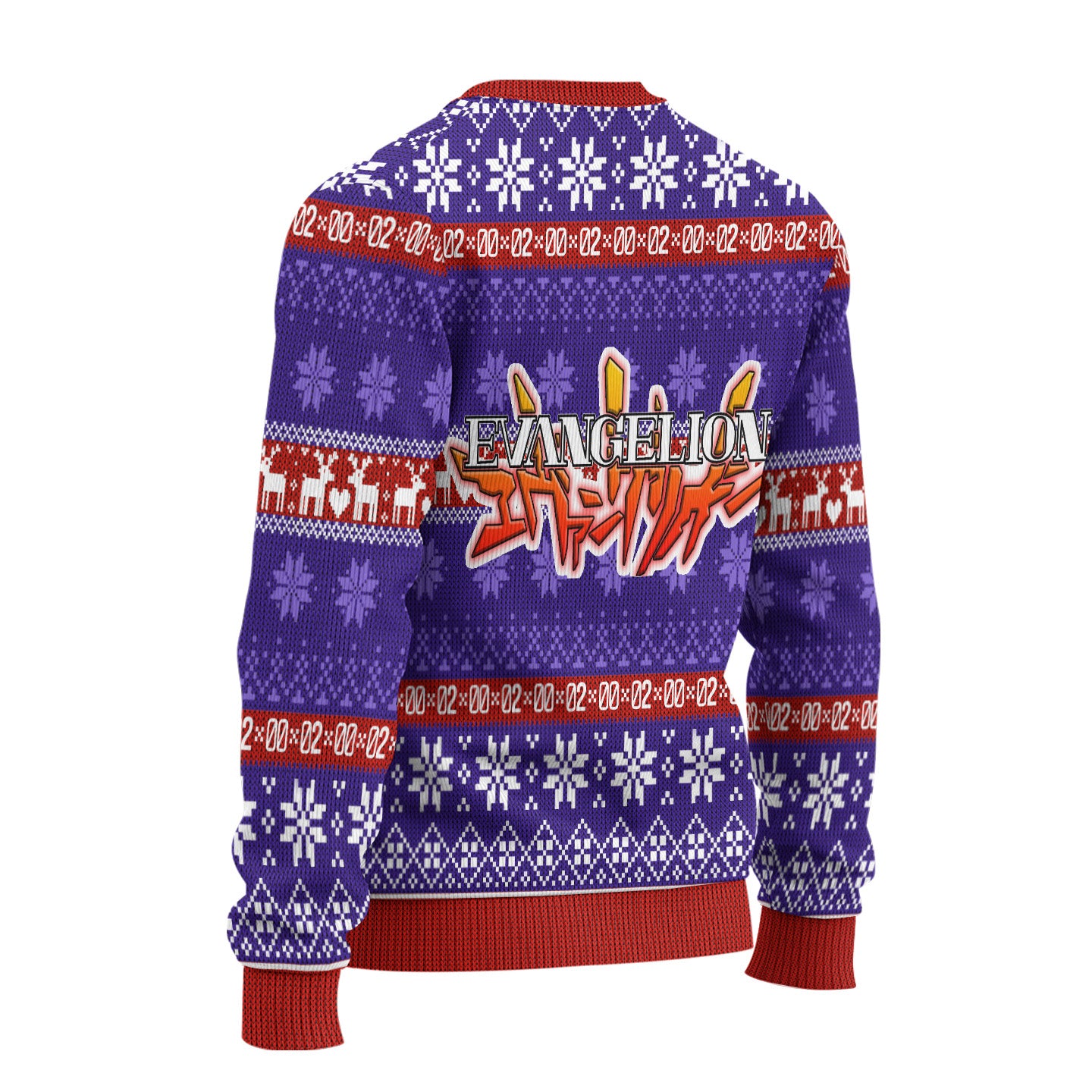 Kaworu Nagisa Anime Ugly Christmas Sweater Custom Neon Genesis Evangelion New Design