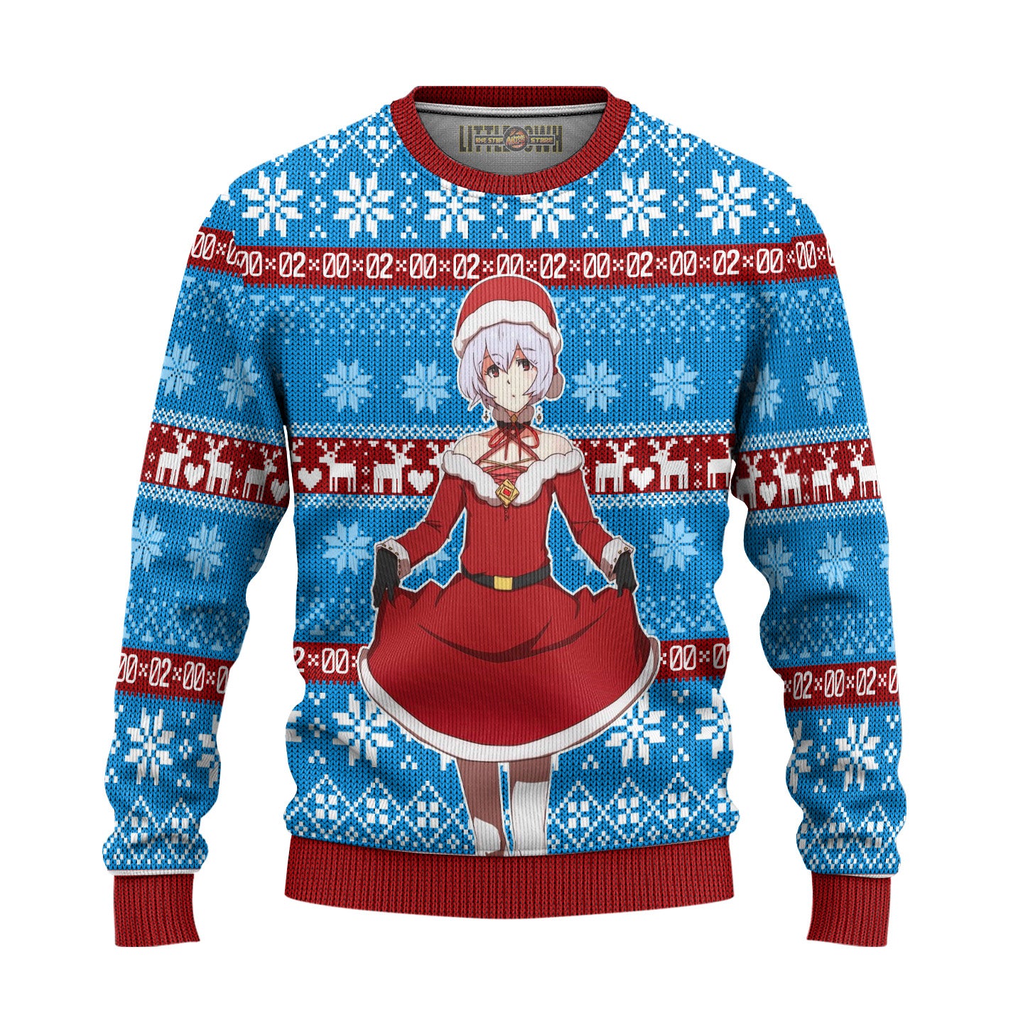 Kaworu x Shinji Anime Ugly Christmas Sweater Custom Neon Genesis Evangelion New Design