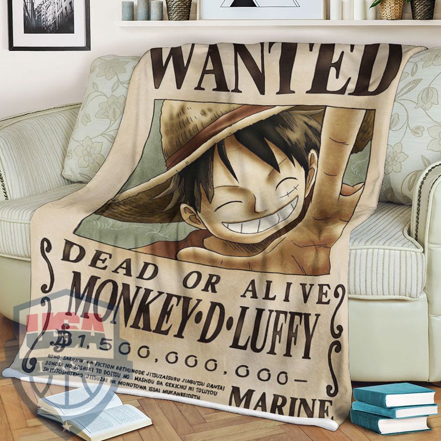 One Piece Monkey D. Luffy Soft Blanket