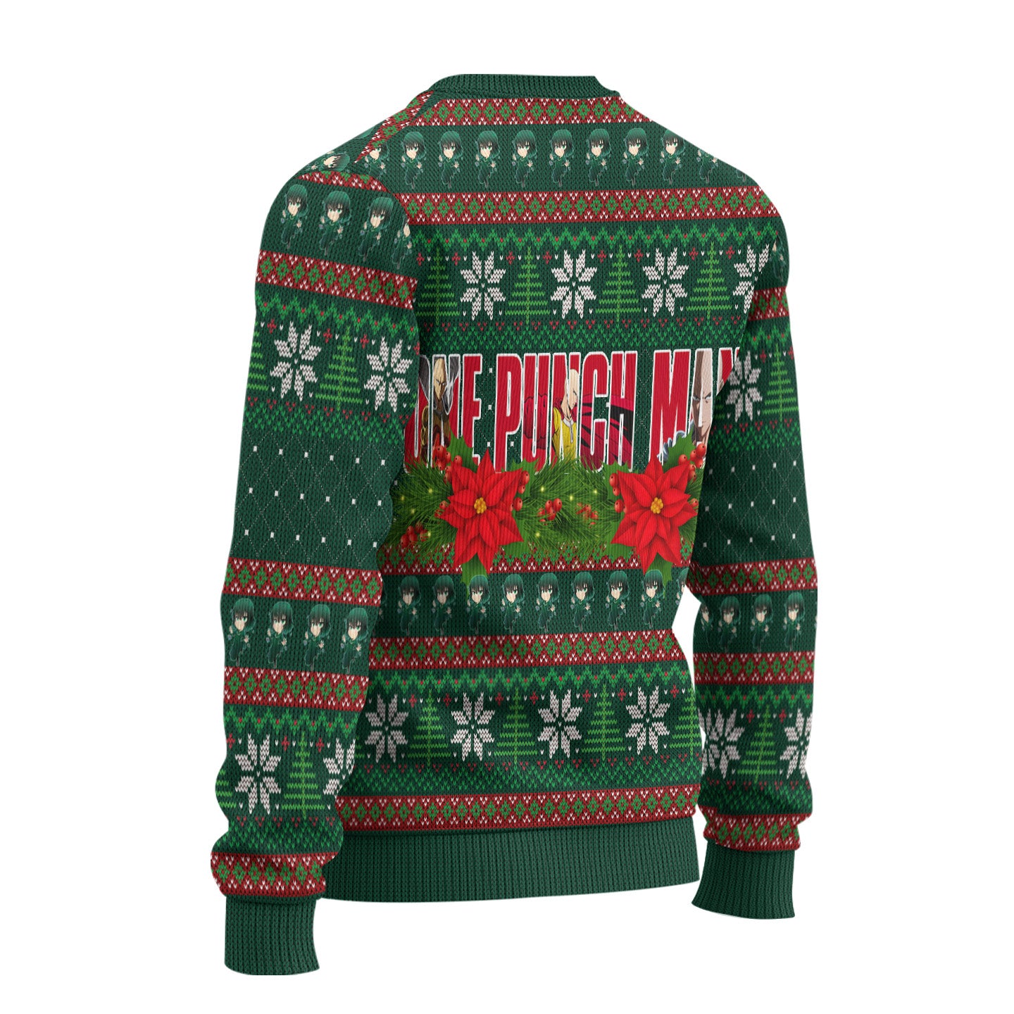 Fubuki Anime Ugly Christmas Sweater Custom One Punch Man New Design