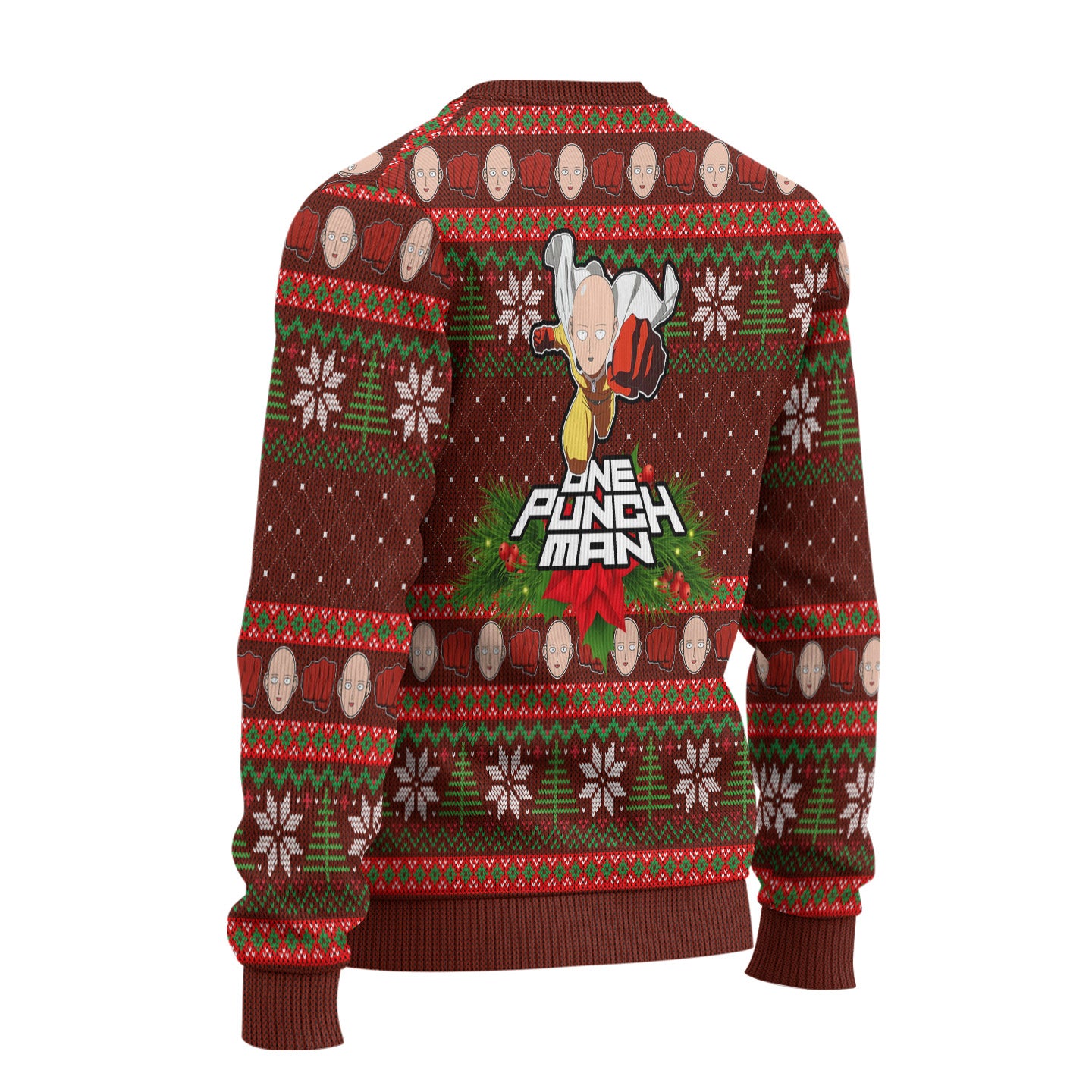 One Punch Man Ugly Christmas Sweater Anime New Design