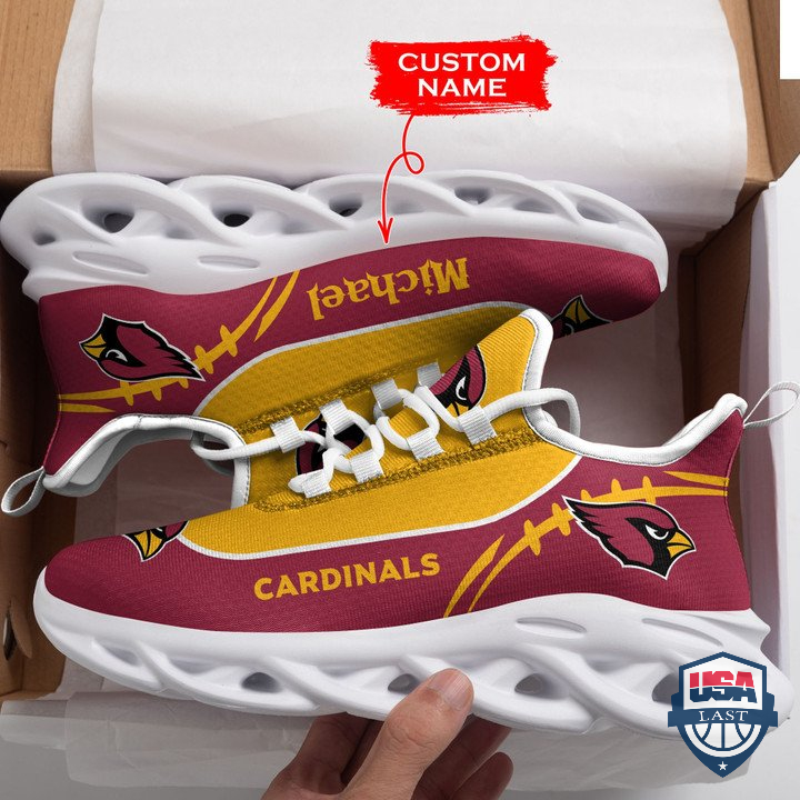 Personalized Arizona Cardinals Clunky Max Soul Shoes 38