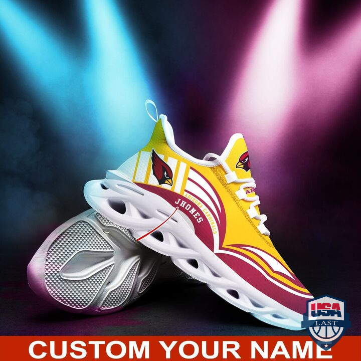 Personalized Arizona Cardinals Custom Name Max Soul Sneakers 60