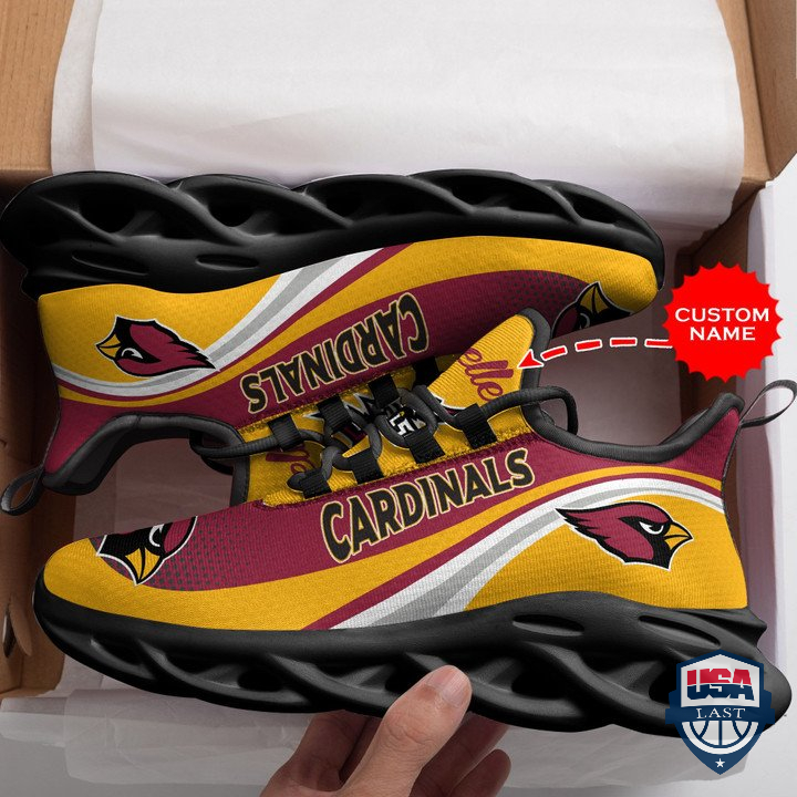 Personalized Arizona Cardinals Max Soul Sneaker 45