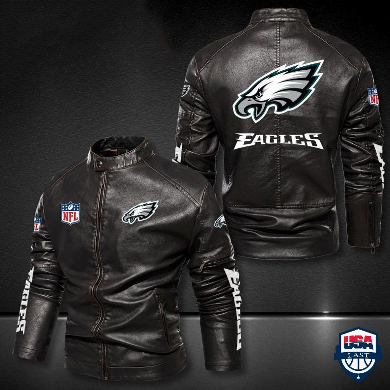 Philadelphia Eagles NFL Motor Leather Jacket