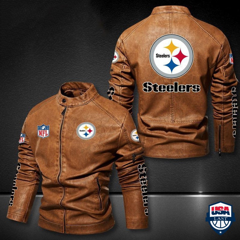 Pittsburgh Steelers NFL Motor Leather Jacket