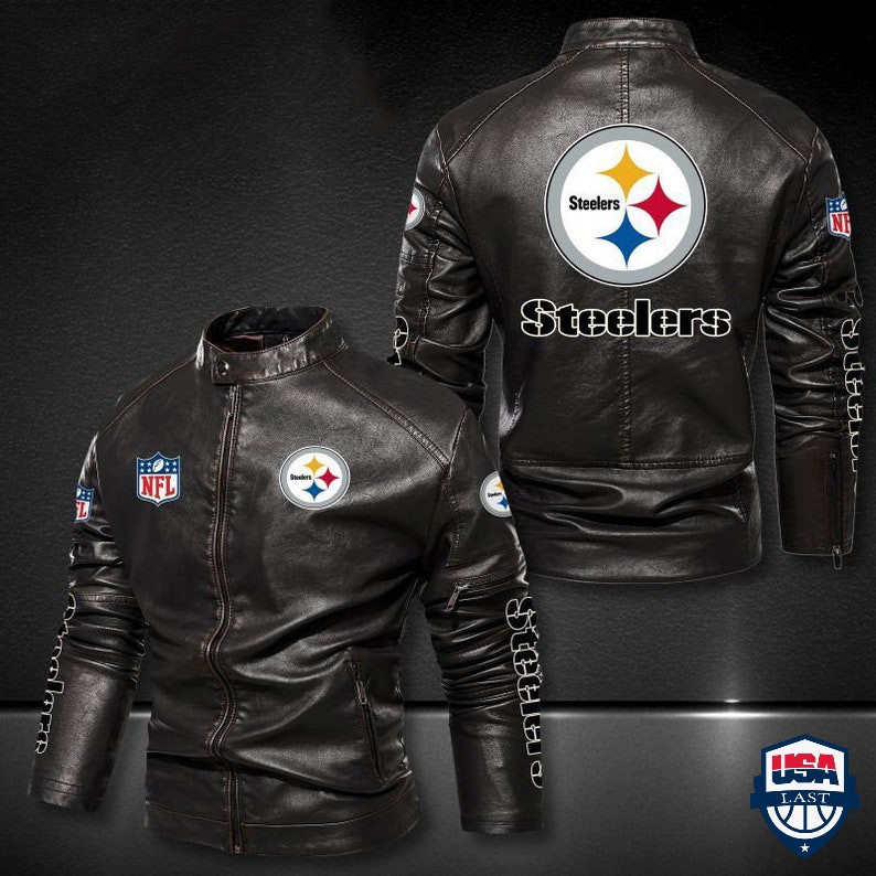 Pittsburgh Steelers NFL Motor Leather Jacket