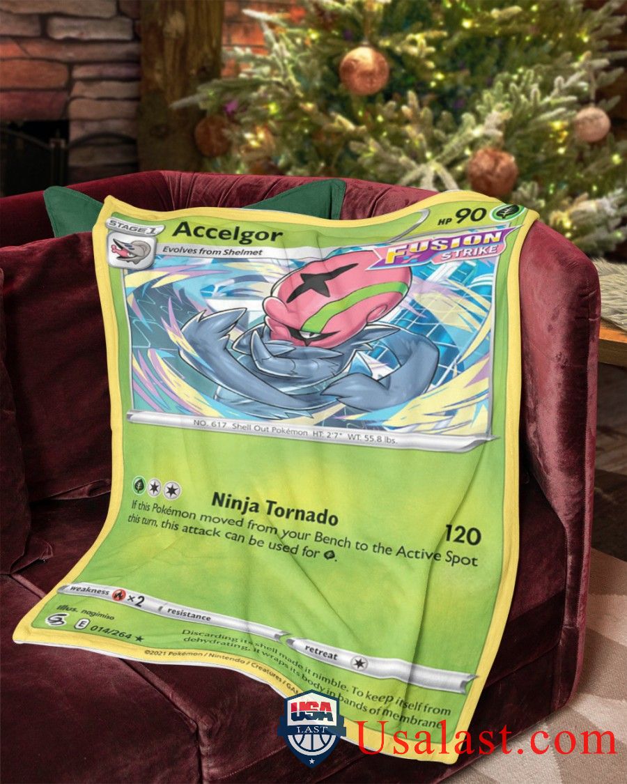 Pokemon Accelgor Fusion Strike Blanket
