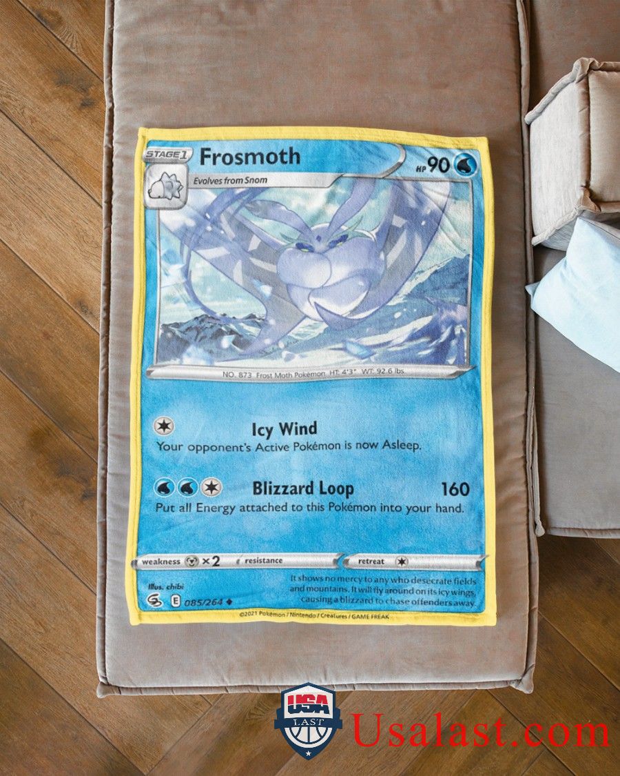 Pokemon Frosmoth Fusion Strike Blanket