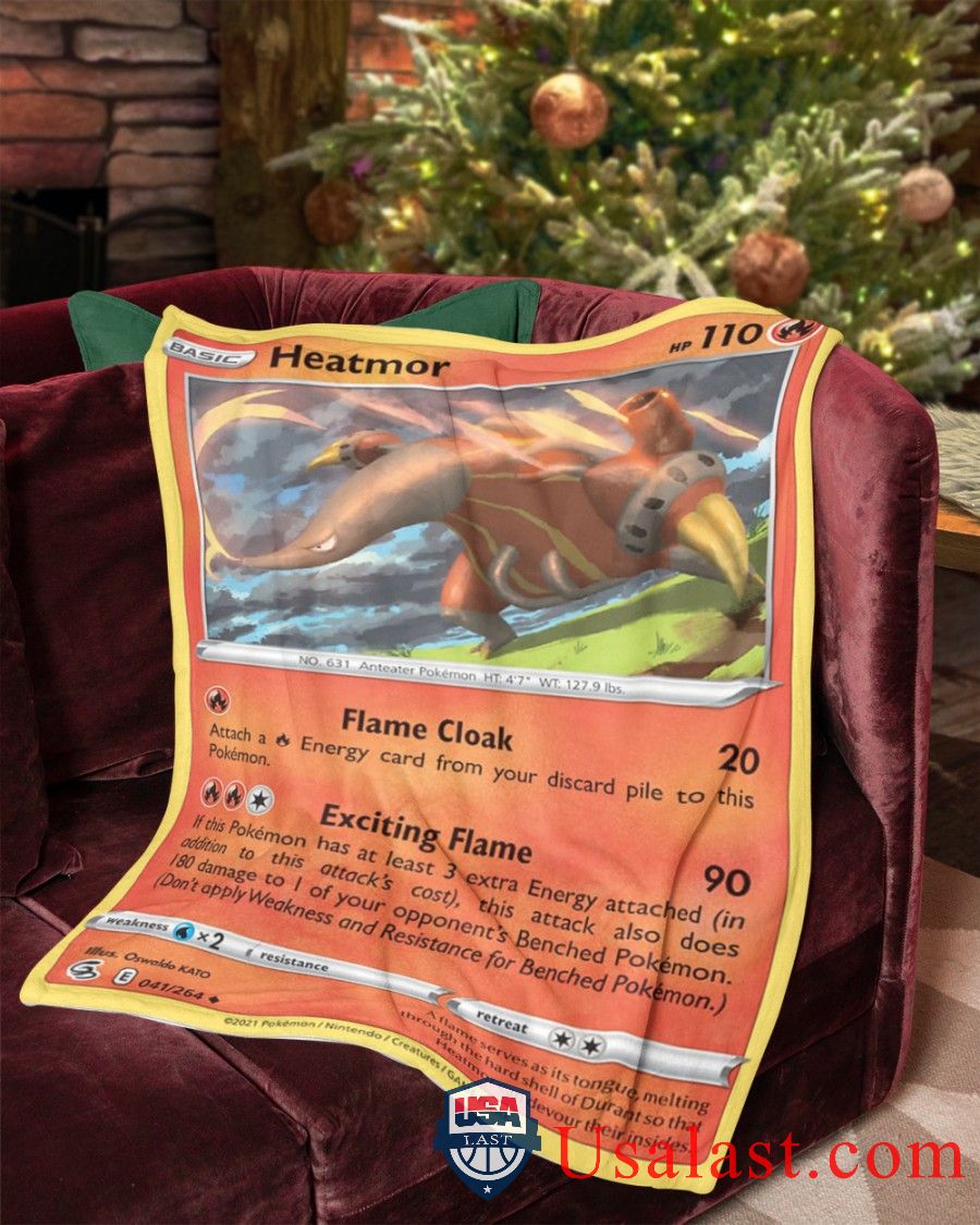 Pokemon Heatmor Fusion Strike Blanket