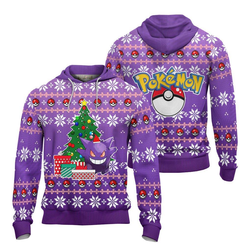 Pokemon Gengar Anime Ugly Christmas Sweater New Design