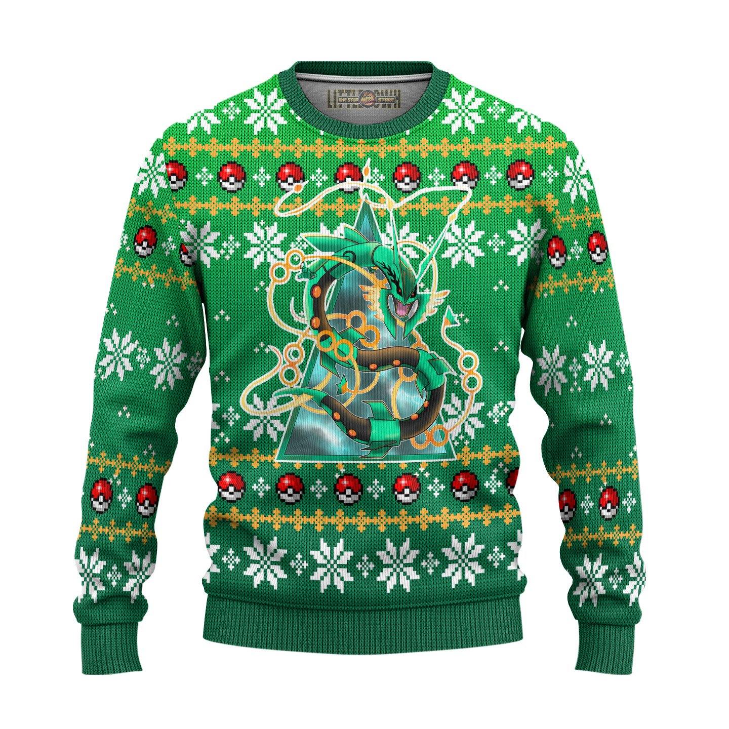 Gundam Anime Ugly Christmas Sweater Custom Santa New Design