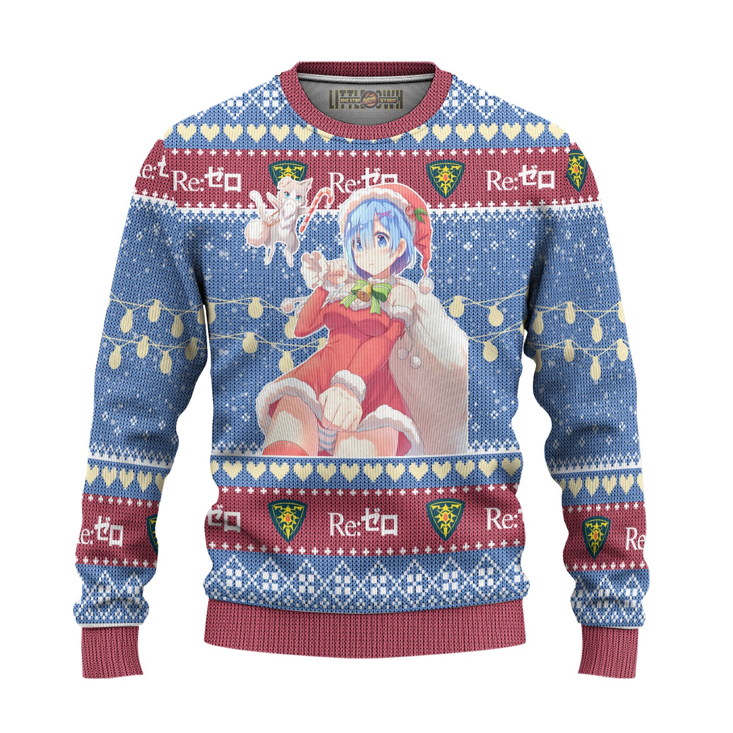 Steins Gate Anime Ugly Christmas Sweater Custom New Design