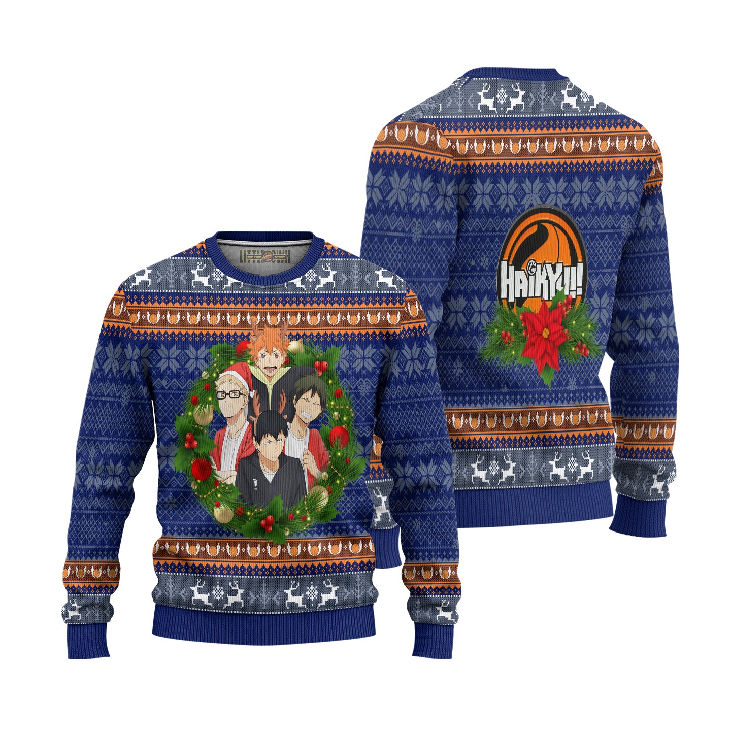 Haikyuu Ugly Christmas Sweater Anime New Design