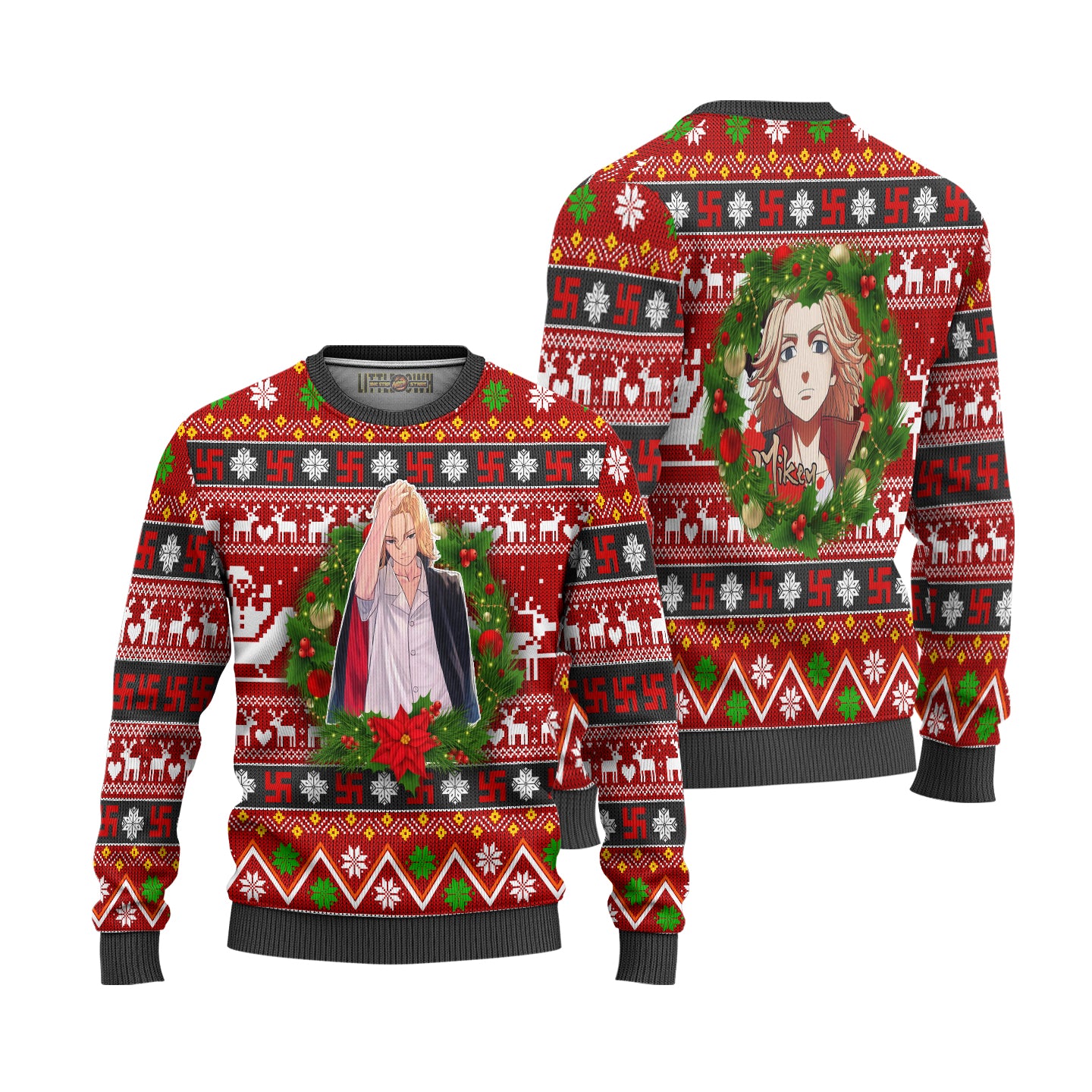 Manjiro Sano Anime Ugly Christmas Sweater Custom Tokyo Revengers New Design