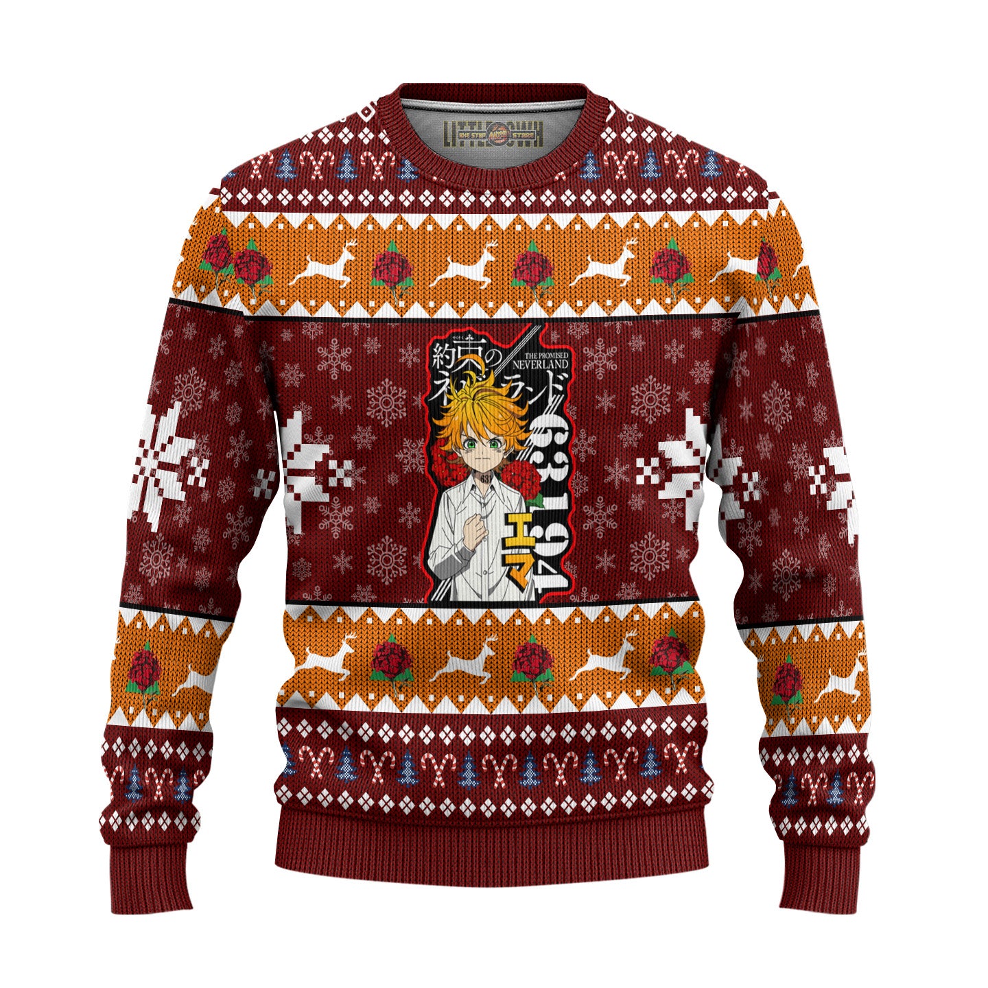 Love Aikawa Ugly Christmas Sweater Custom Bleach Anime New Design