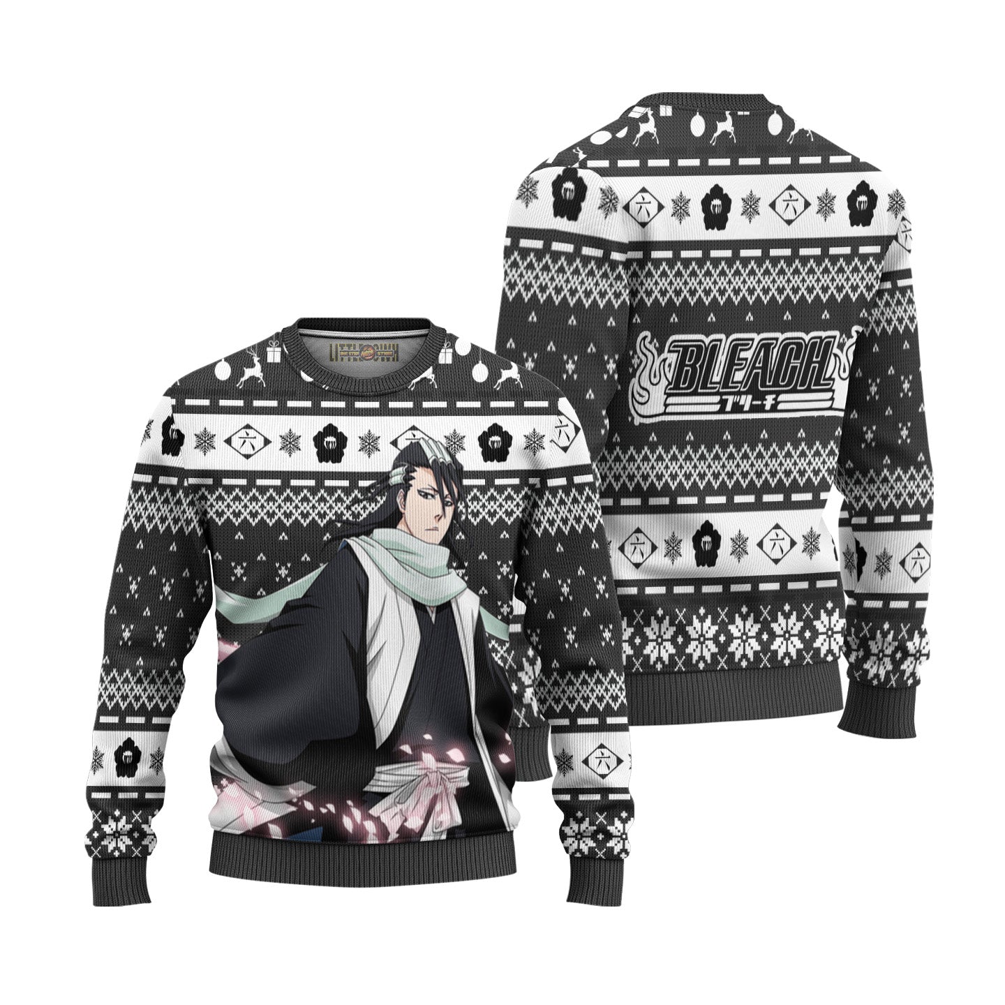 Byakuya Kuchiki Ugly Christmas Sweater Custom Bleach Anime New Design