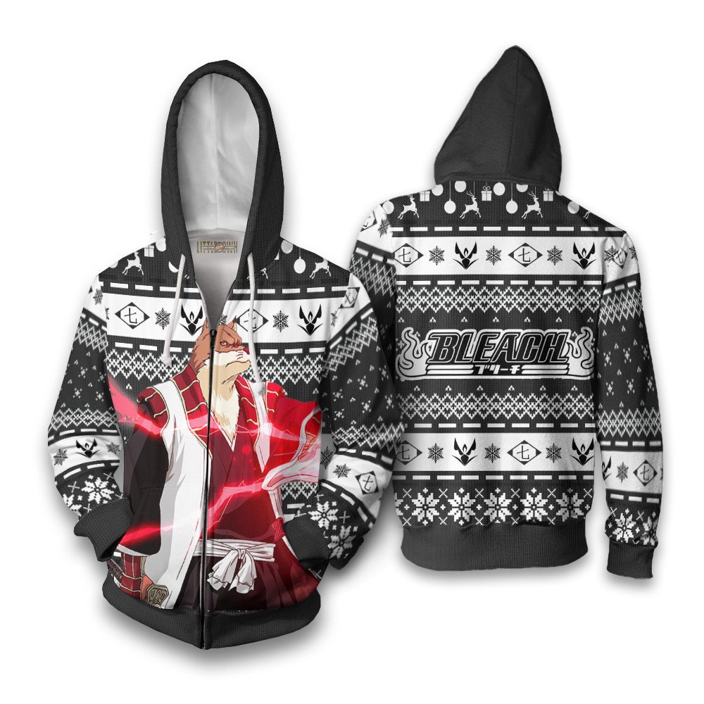 Sajin Komamura Ugly Christmas Sweater Custom Bleach Anime New Design
