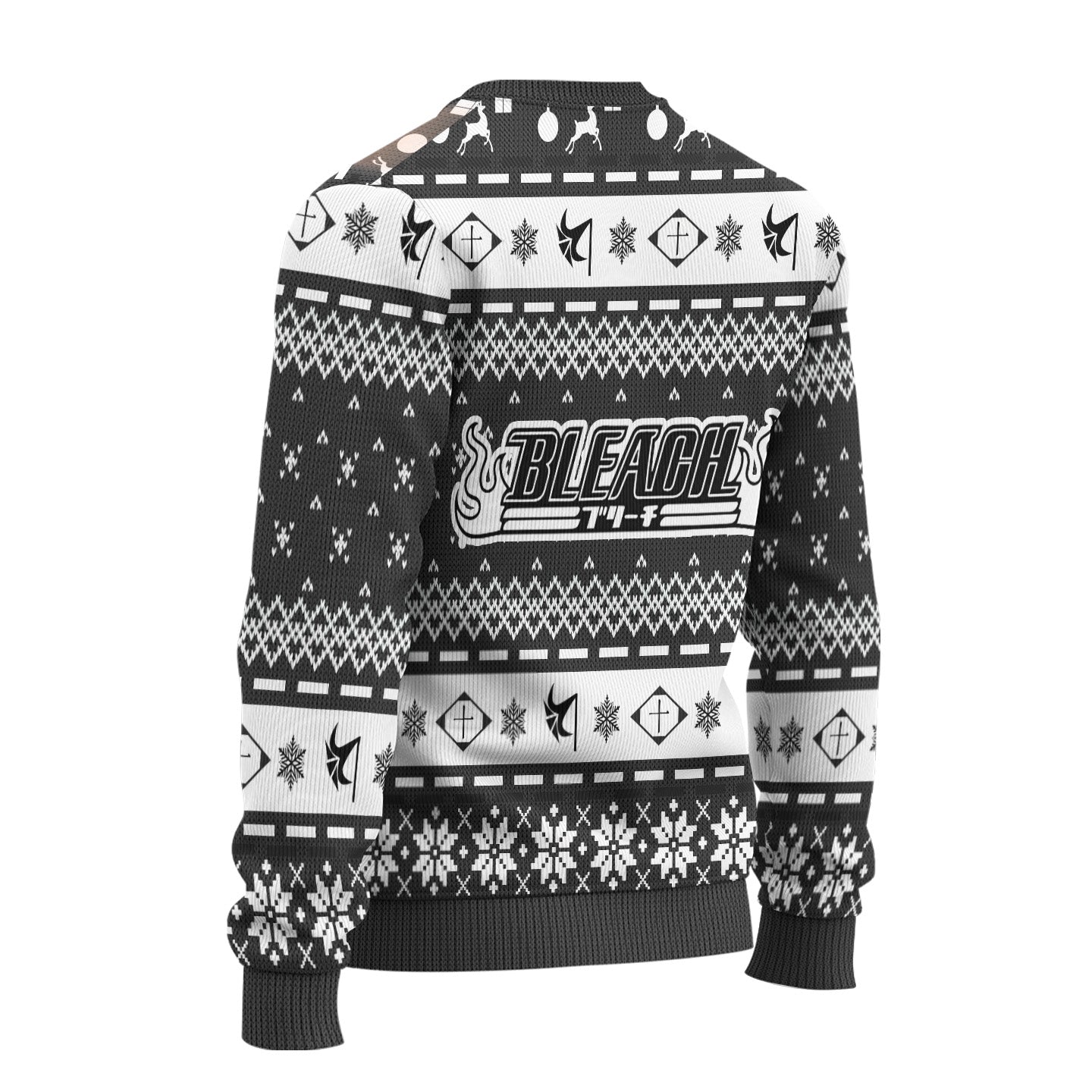 Isshin Kurosaki Ugly Christmas Sweater Custom Bleach Anime New Design