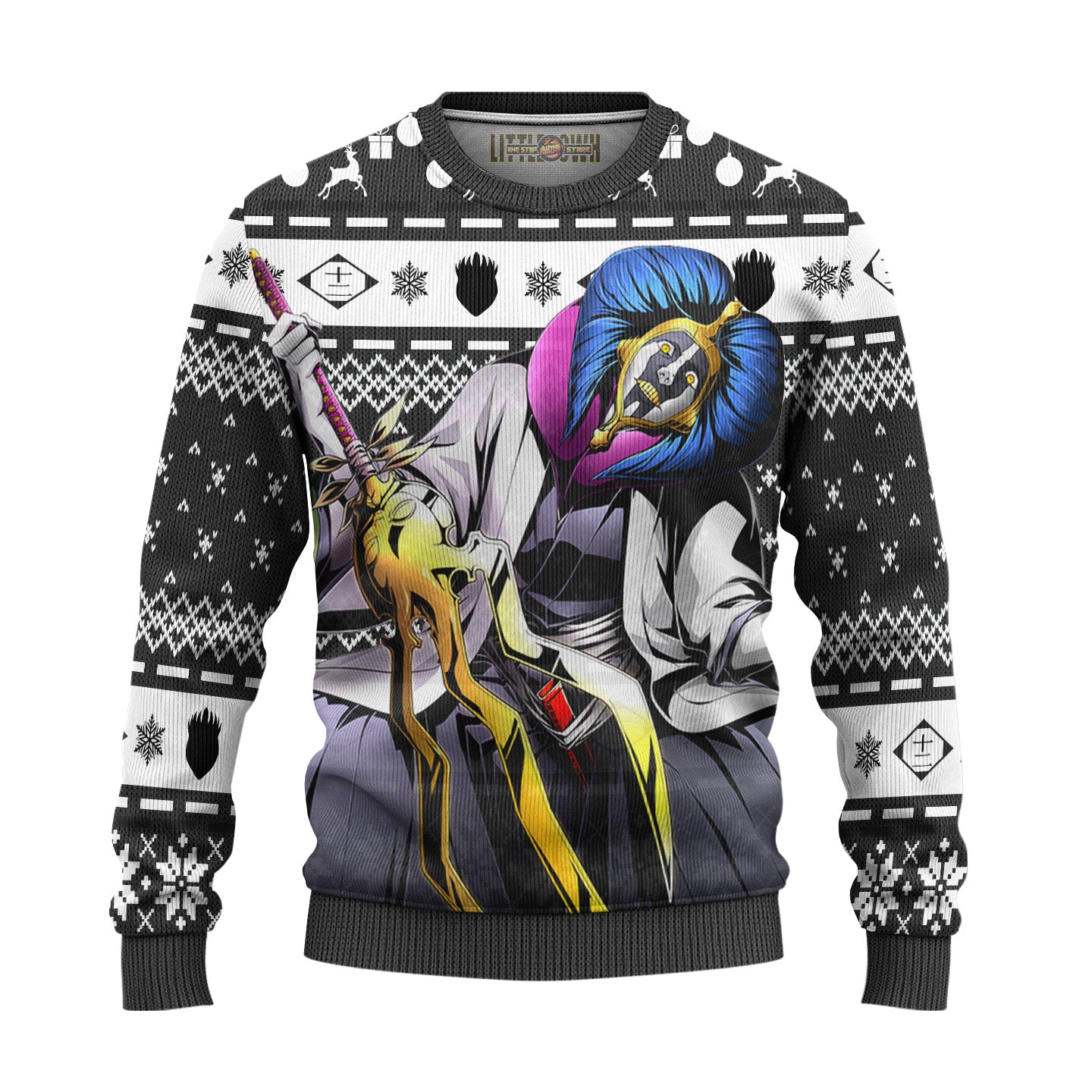 Kisuke Urahara Ugly Christmas Sweater Custom Bleach Anime New Design