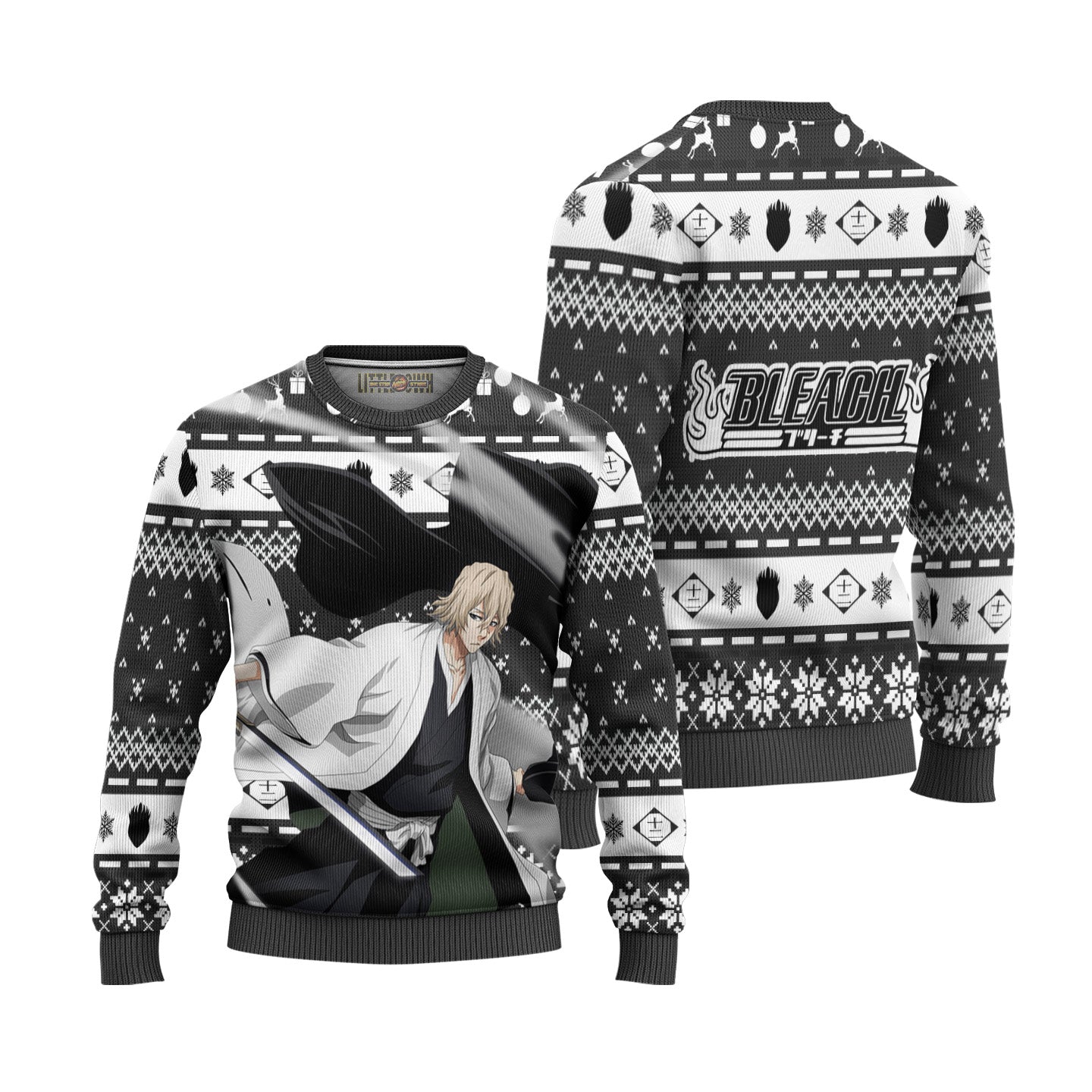 Kisuke Urahara Ugly Christmas Sweater Custom Bleach Anime New Design