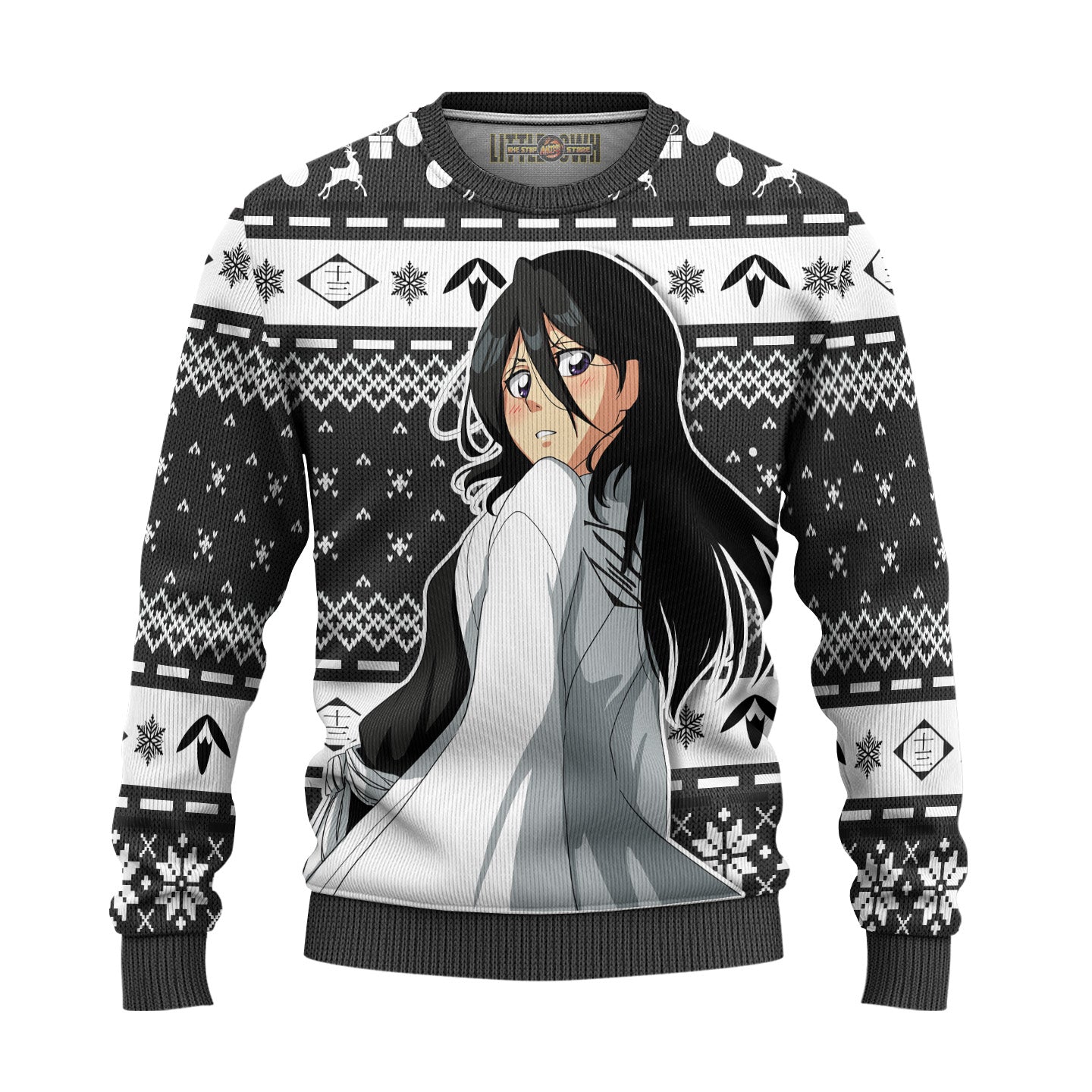 Rojuro Otoribashi Ugly Christmas Sweater Custom Bleach Anime New Design