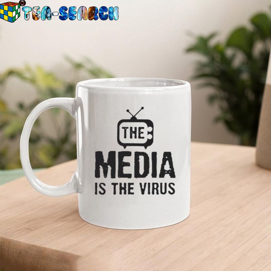 The media is the virus mug