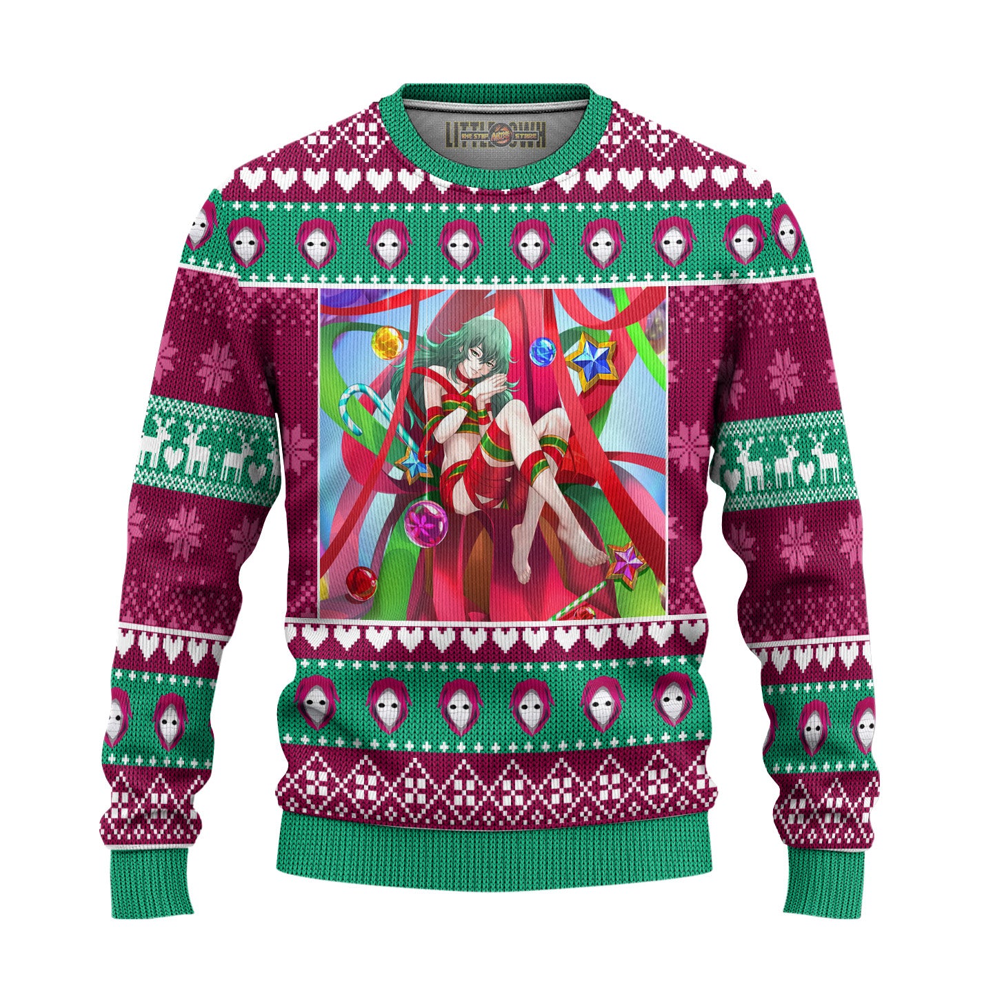 Touka x Kaneki Anime Ugly Christmas Sweater Custom Tokyo Ghoul New Design