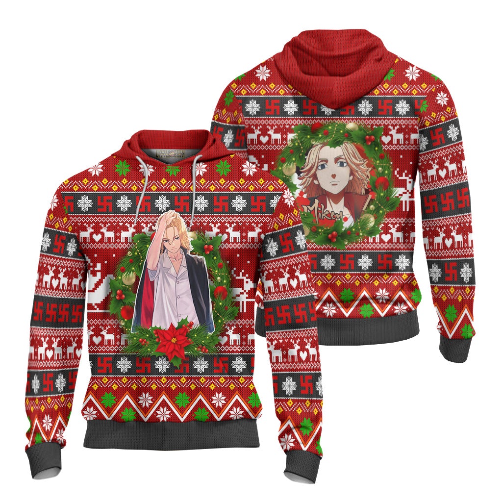 Manjiro Sano Anime Ugly Christmas Sweater Custom Tokyo Revengers New Design