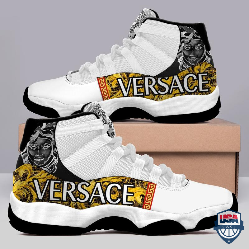 Versace Air Jordan 11 Shoes Sneaker
