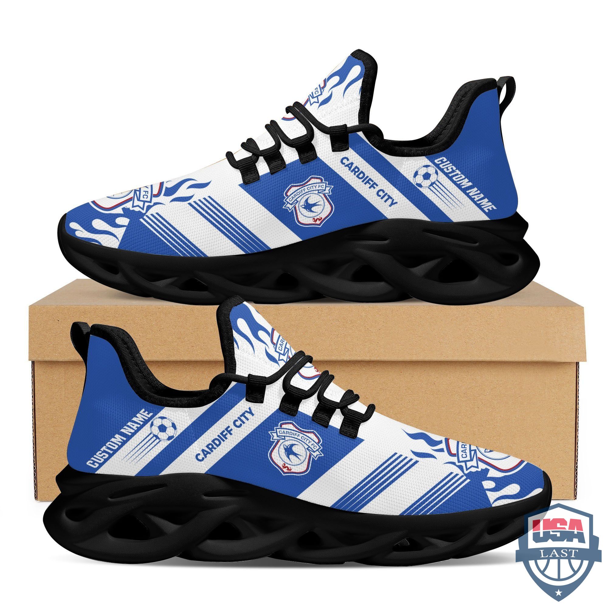 Coventry City Custom Name Max Soul Sneakers Running Shoes