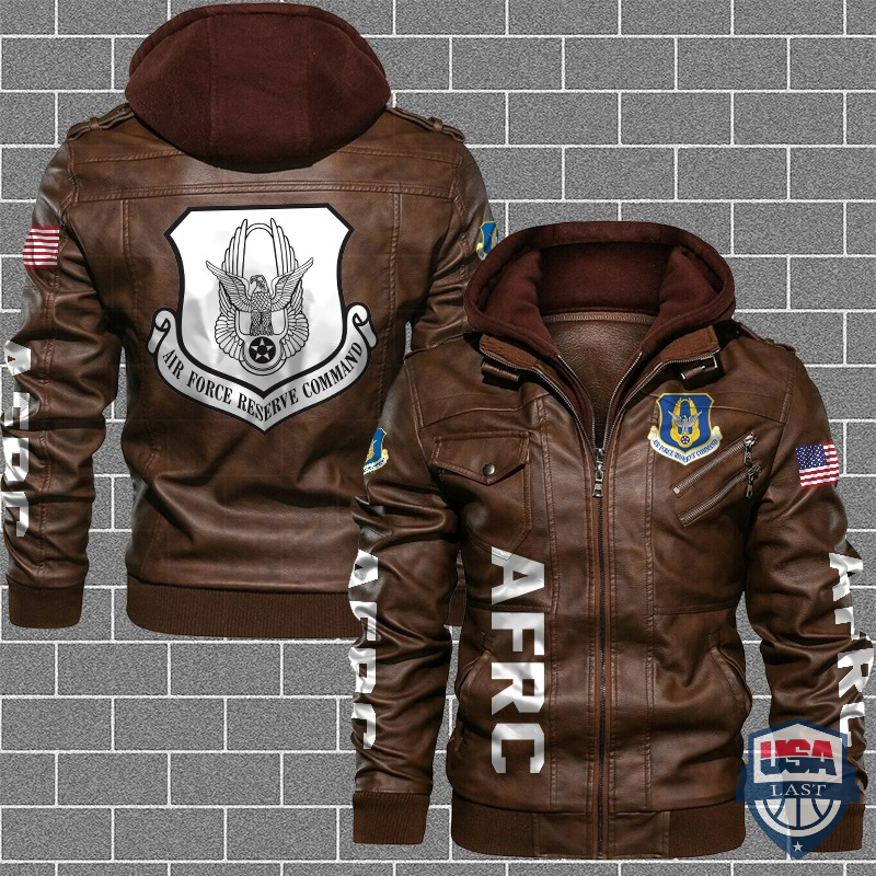 Air Force Reserve Command Leather Jacket