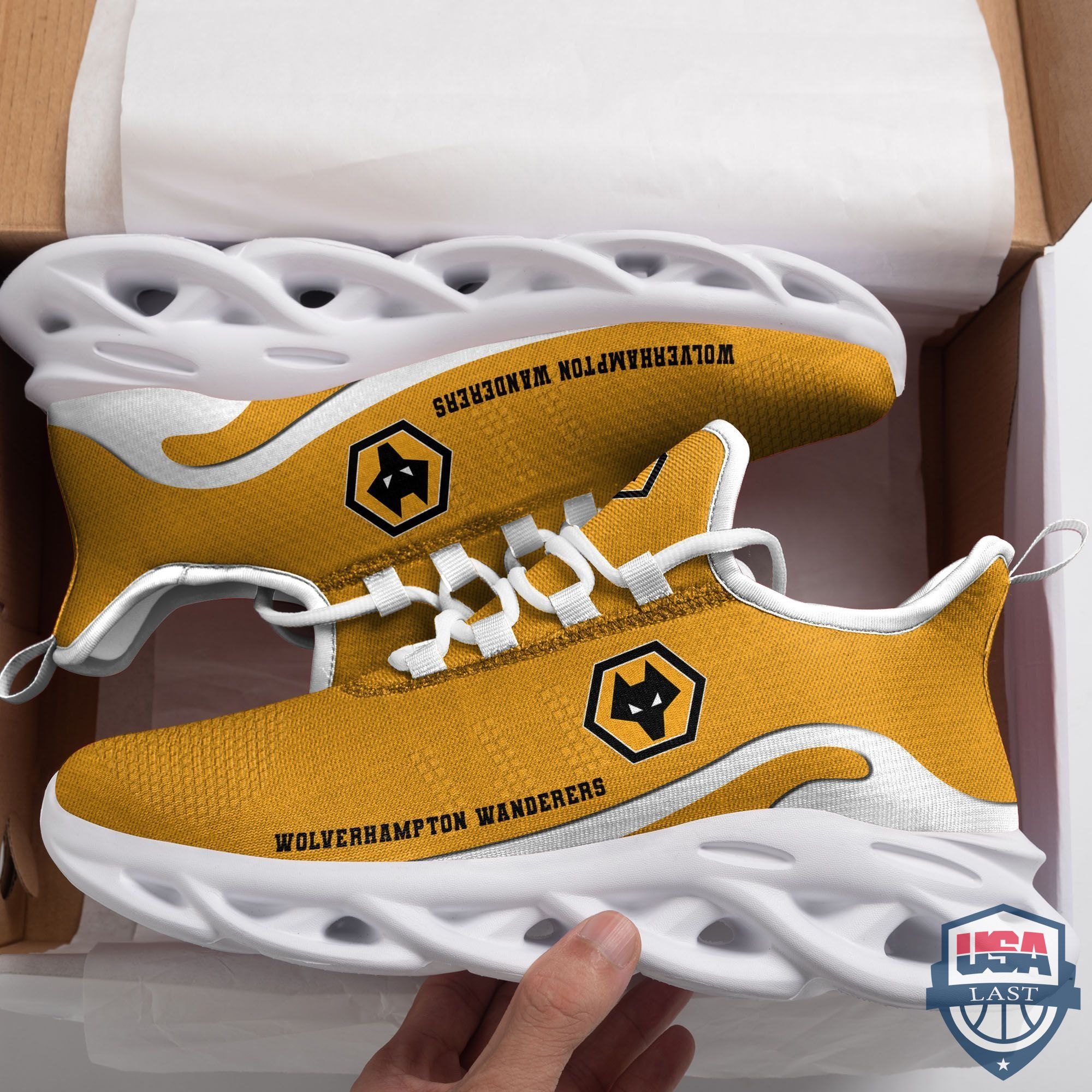 EPL Wolverhampton Max Soul Clunky Sneaker Shoes