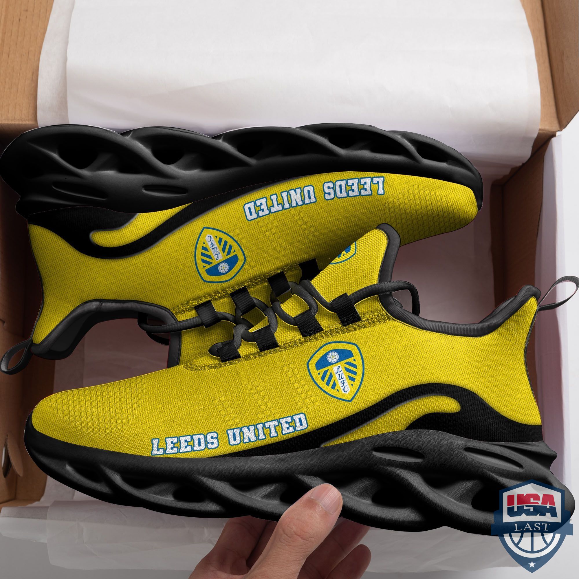 EPL Leeds United Max Soul Clunky Sneaker Shoes