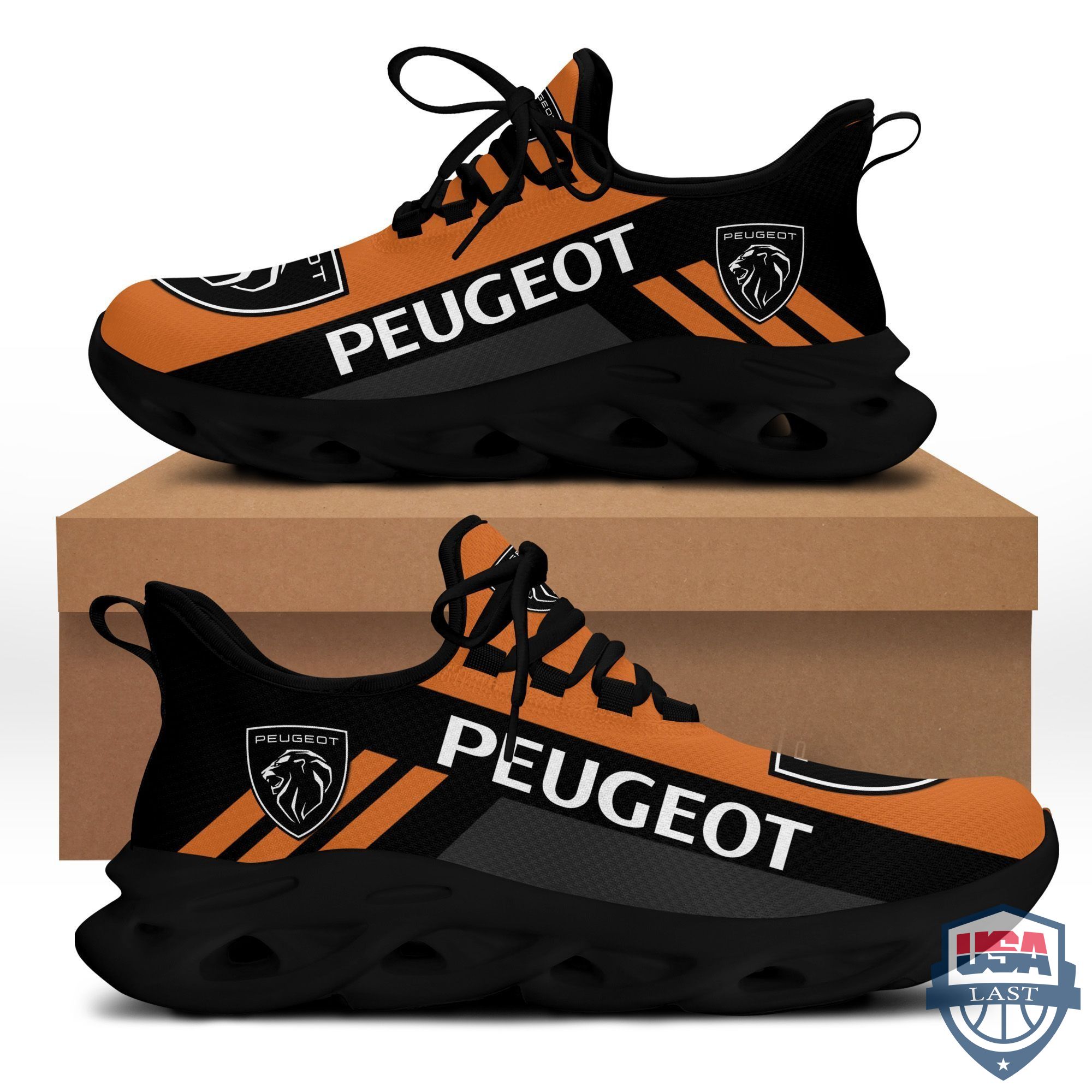 Peugeot Max Soul Running Shoes Orange Ver