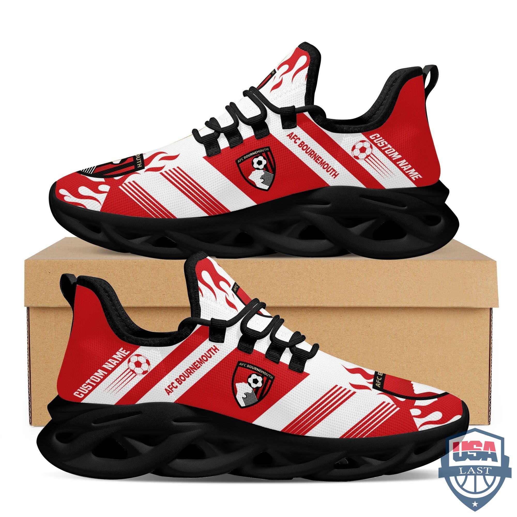 Personalized AFC Bournemouth Max Soul Sneakers Running Shoes