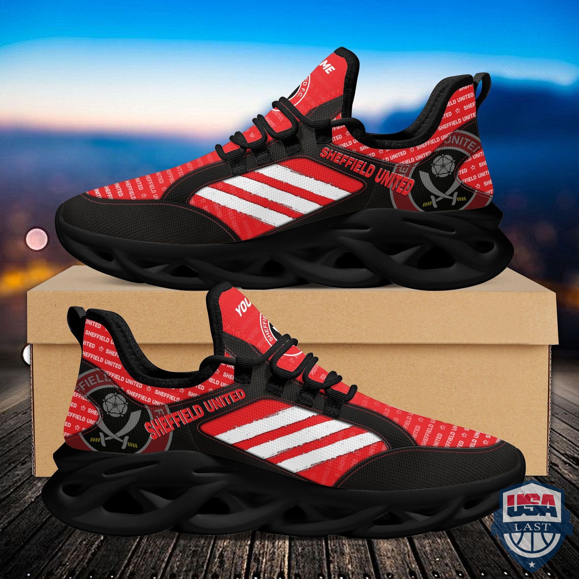 Personalized Stoke City Max Soul Sneakers Running Shoes