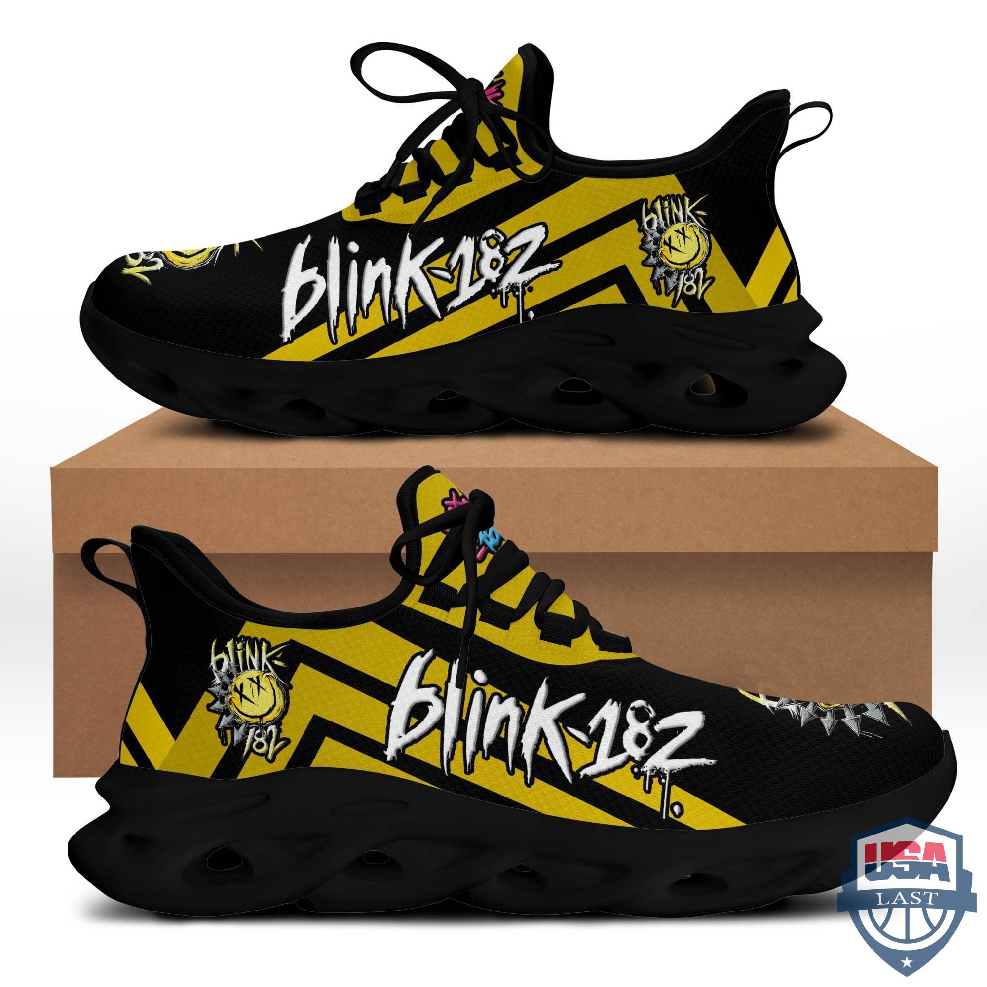 Top Trending – Blink 182 Max Soul Shoes Yellow Version
