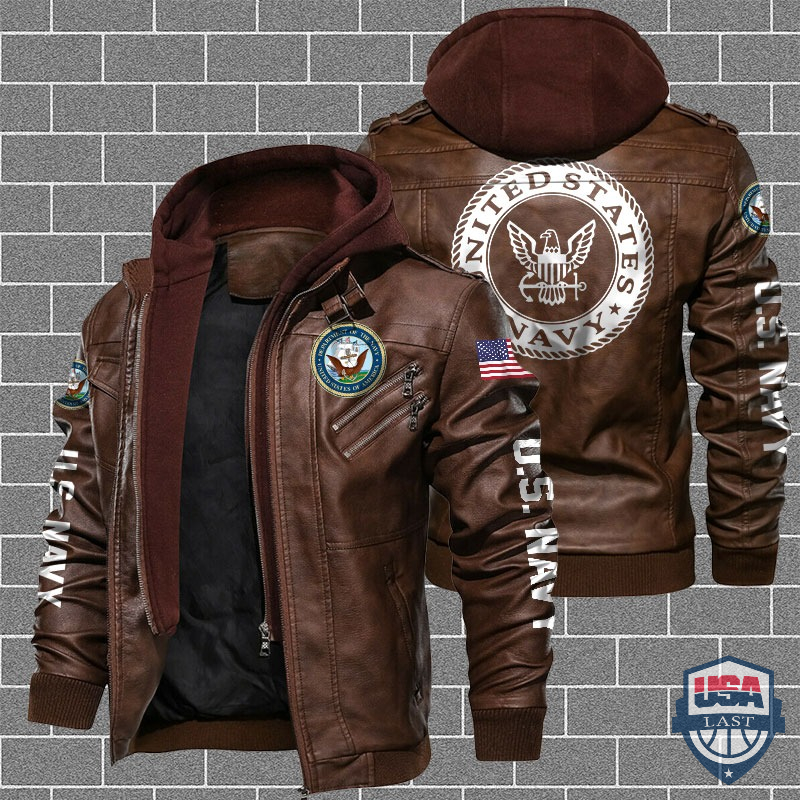 U.S Navy Leather Jacket