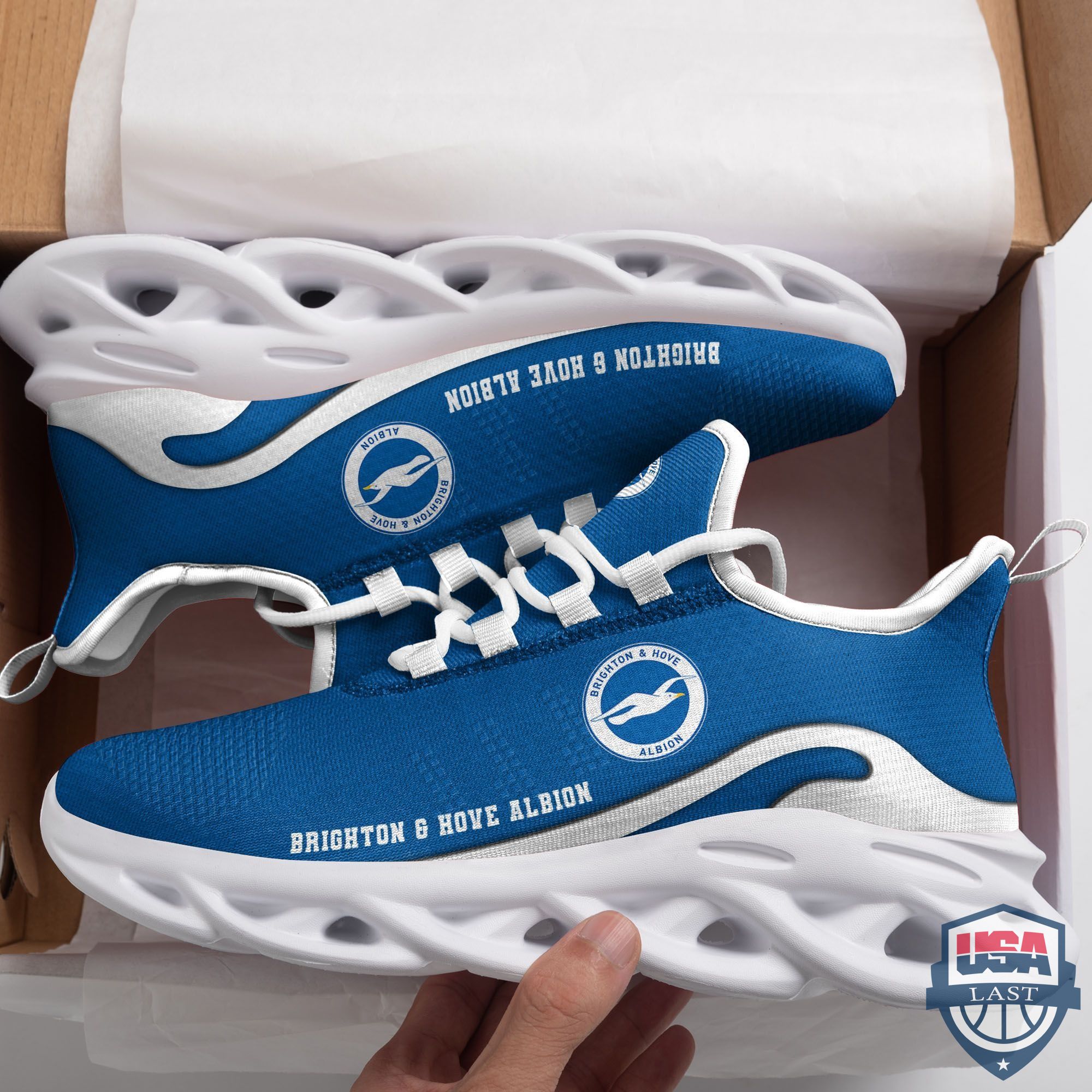 EPL Brighton & Hove Albion Max Soul Clunky Sneaker Shoes