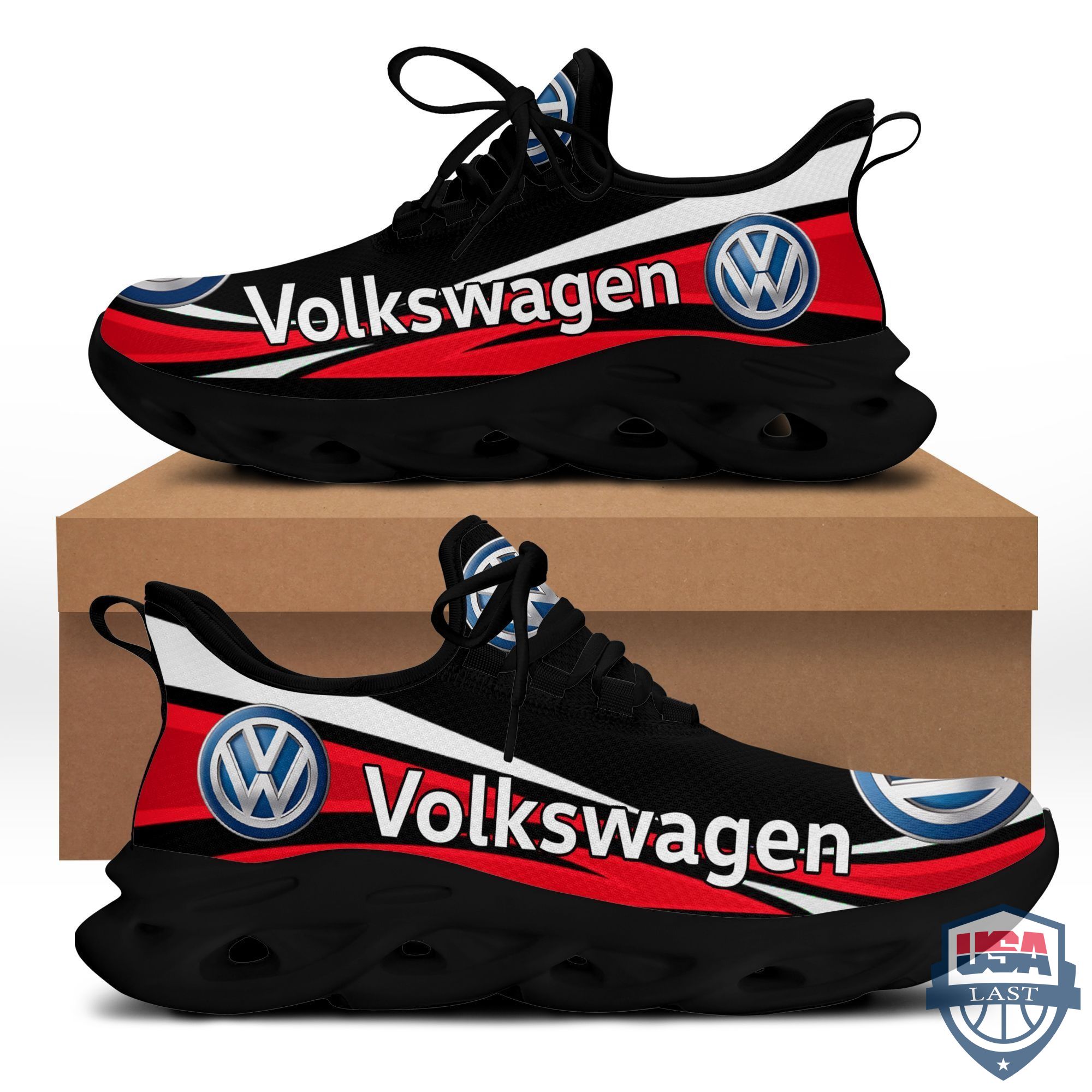 Volkswagen Max Soul Chunky Shoes Red Version
