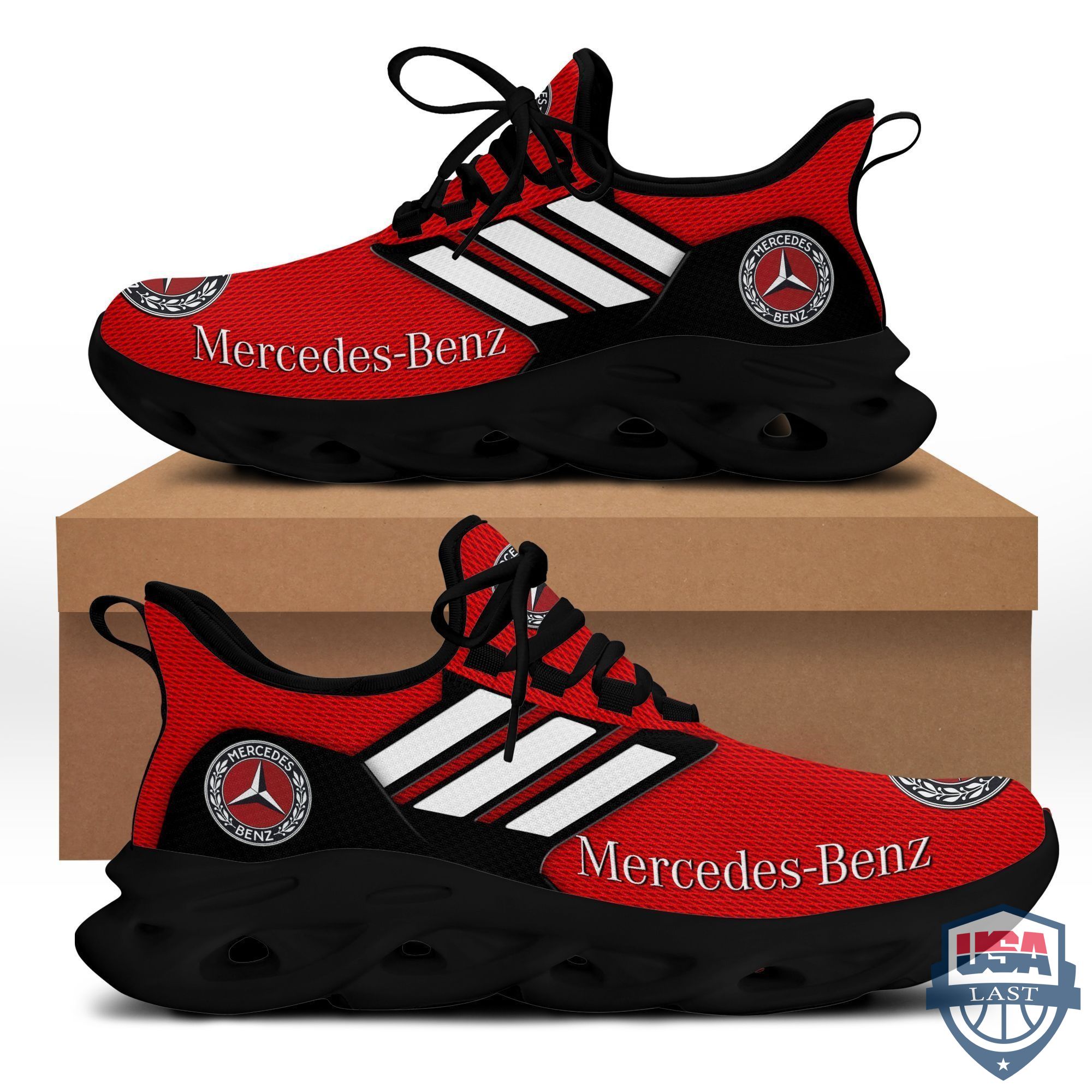 Top Trending – Mercedes Benz Max Soul Shoes Red Version