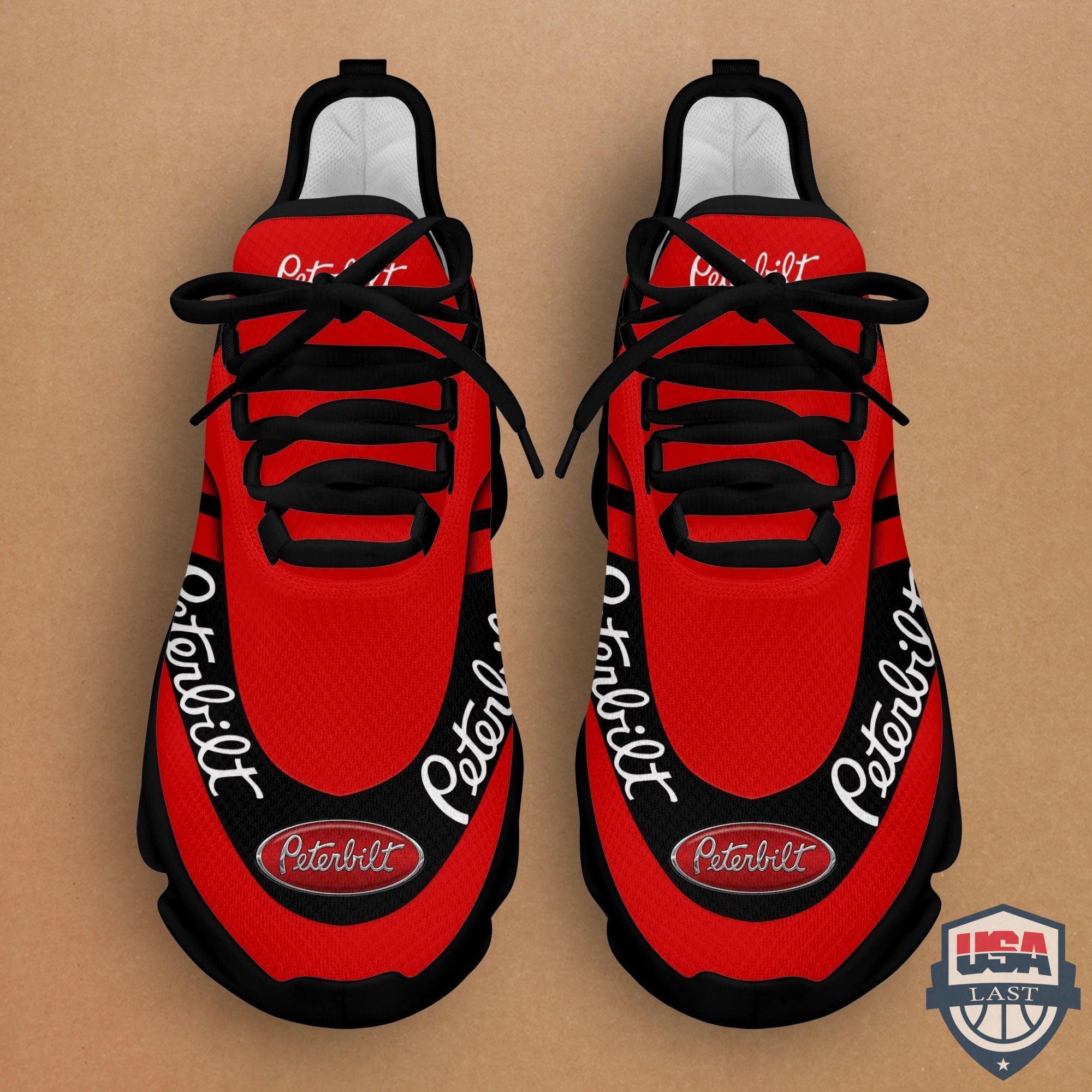 Peterbilt Motors Company Running Shoes Red Version