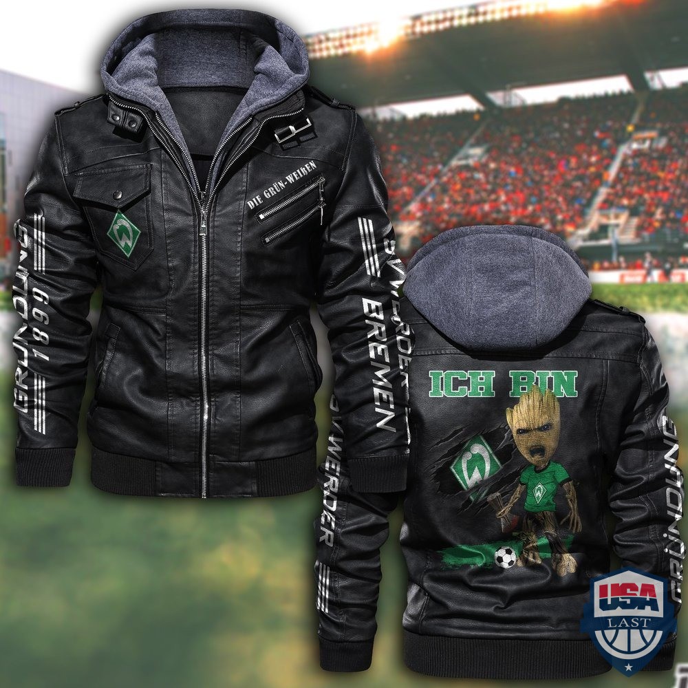 Ingolstadt 04 FC Hooded Leather Jacket
