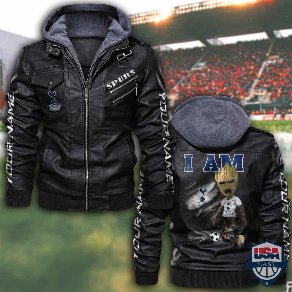 Customize Groot I Am Wolverhampton Wanderers Fan Leather Jacket