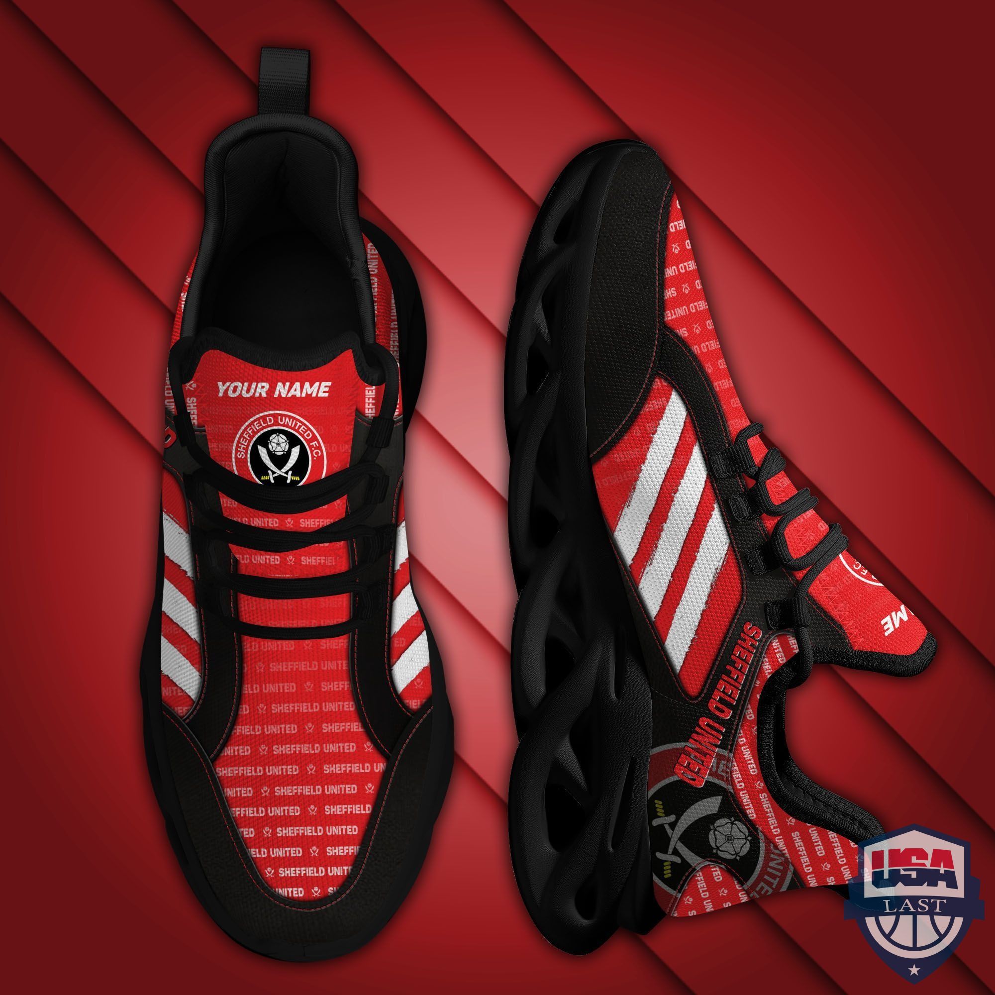 Personalized Sheffield United FC Max Soul Sneakers Running Shoes