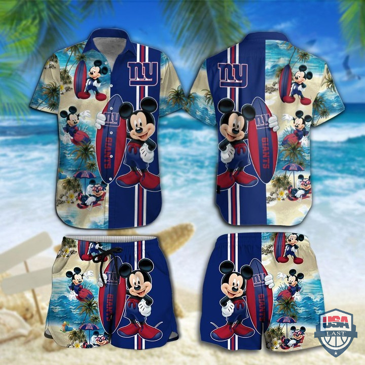 Tennessee Titans Mickey Mouse Hawaiian Shirt Beach Short