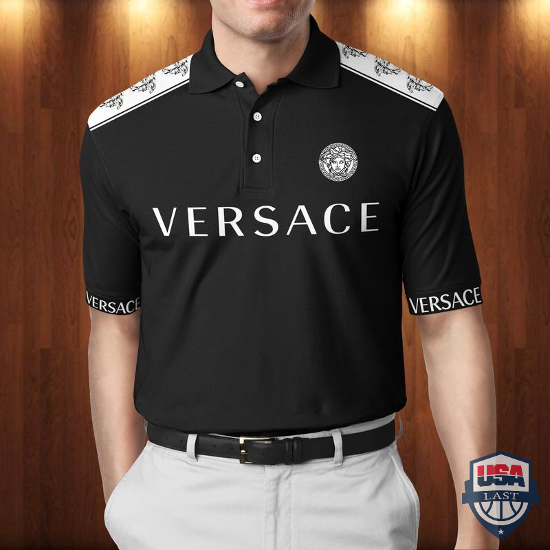 Versace Brand 3D Polo Shirt