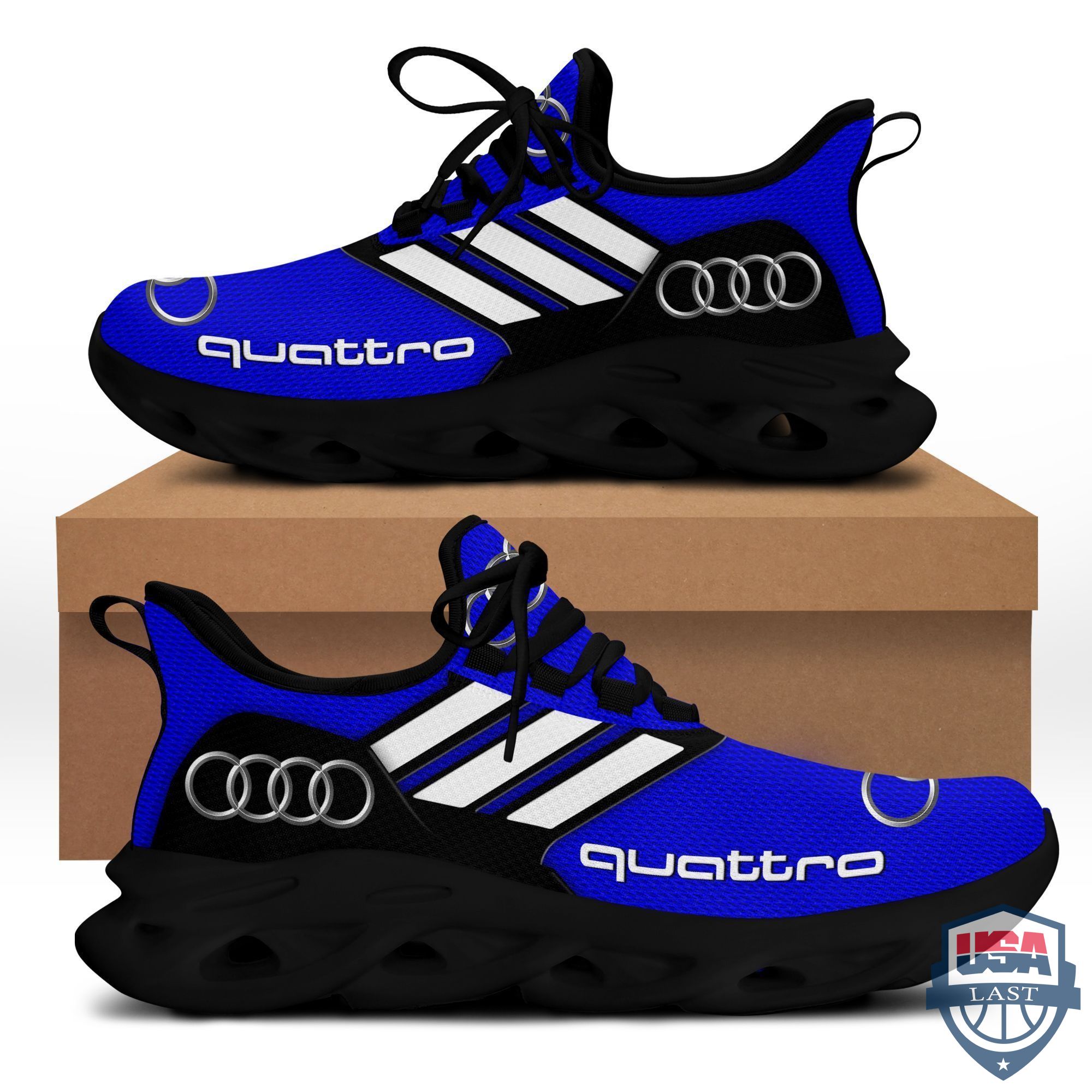 Top Trending – Audi Quattro Sport Shoes Max Soul Sneaker Black Version